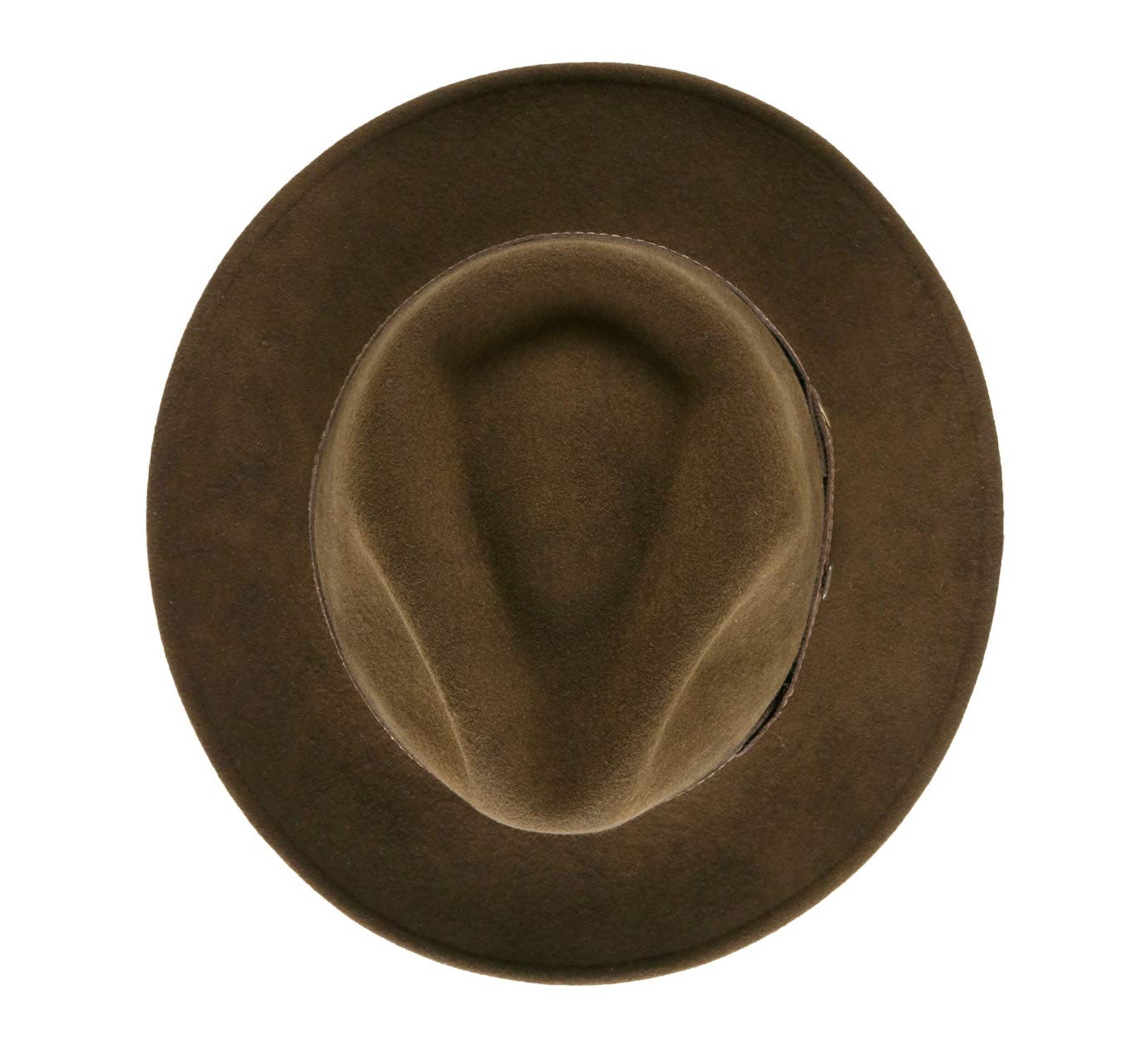 Classic Traveller II Wool Felt Fedora Hat - Water Repellent, Packable Wide Brim Hat for Men & Women - Perfect for Outdoor Adventures, Travel & Fashion