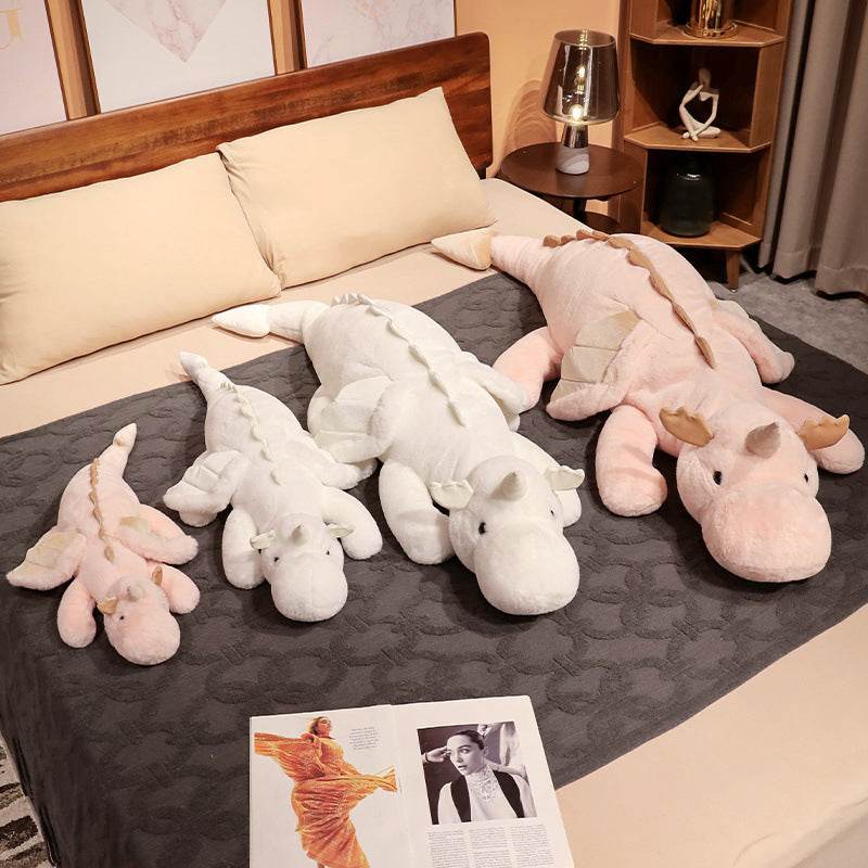 5ft Giant Dream Dragon Plush Stuffed Animal Toy - Large Cute Fantasy Dragon Plushie for Kids & Adults - Perfect for Bedroom Decor, Gift, and Cuddling