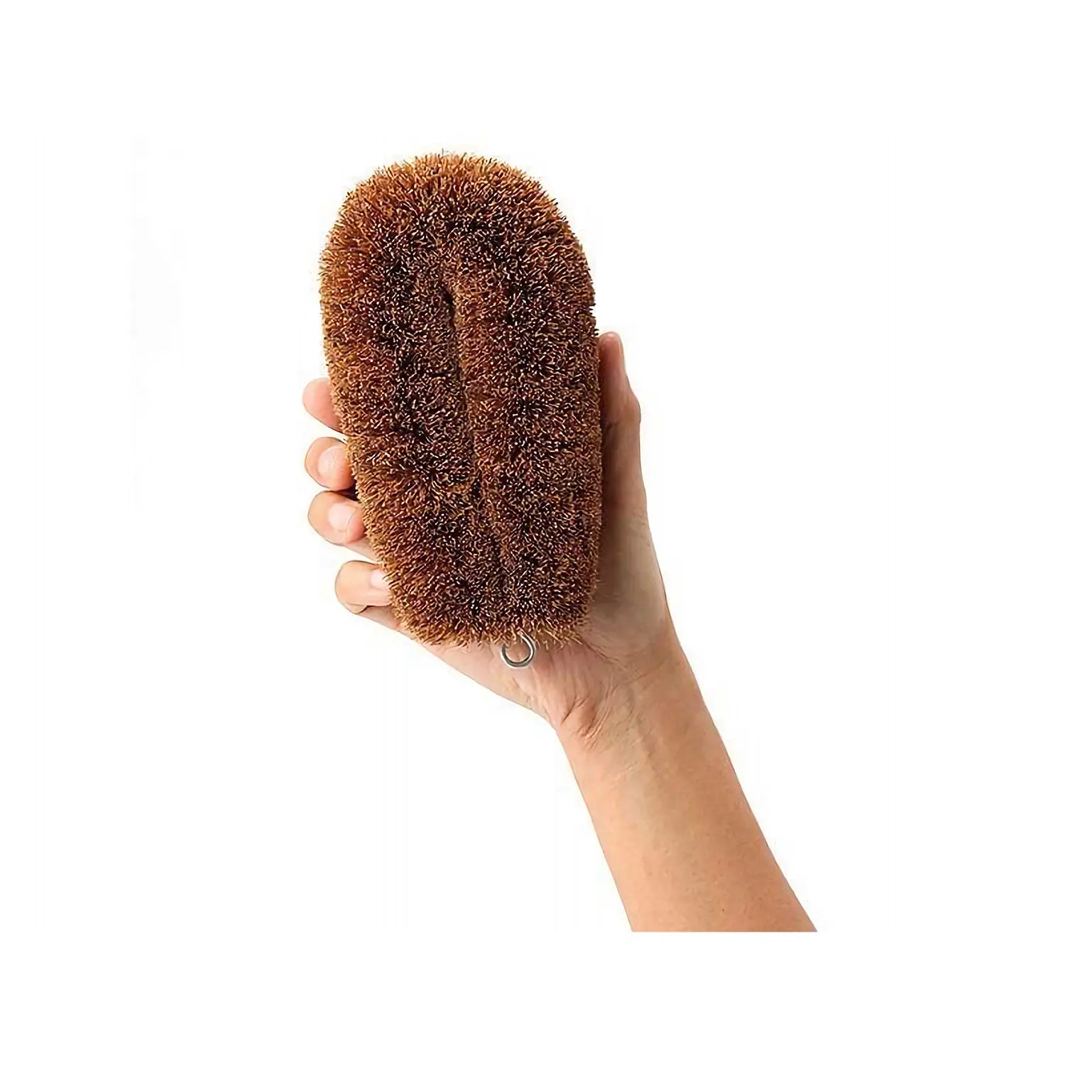 Original Kamenoko Tawashi Natural Palm Fiber Dish Scrubber - Extra Large Size for Tough Cleaning | Eco-Friendly Kitchen Brush for Pots, Pans & Cookware