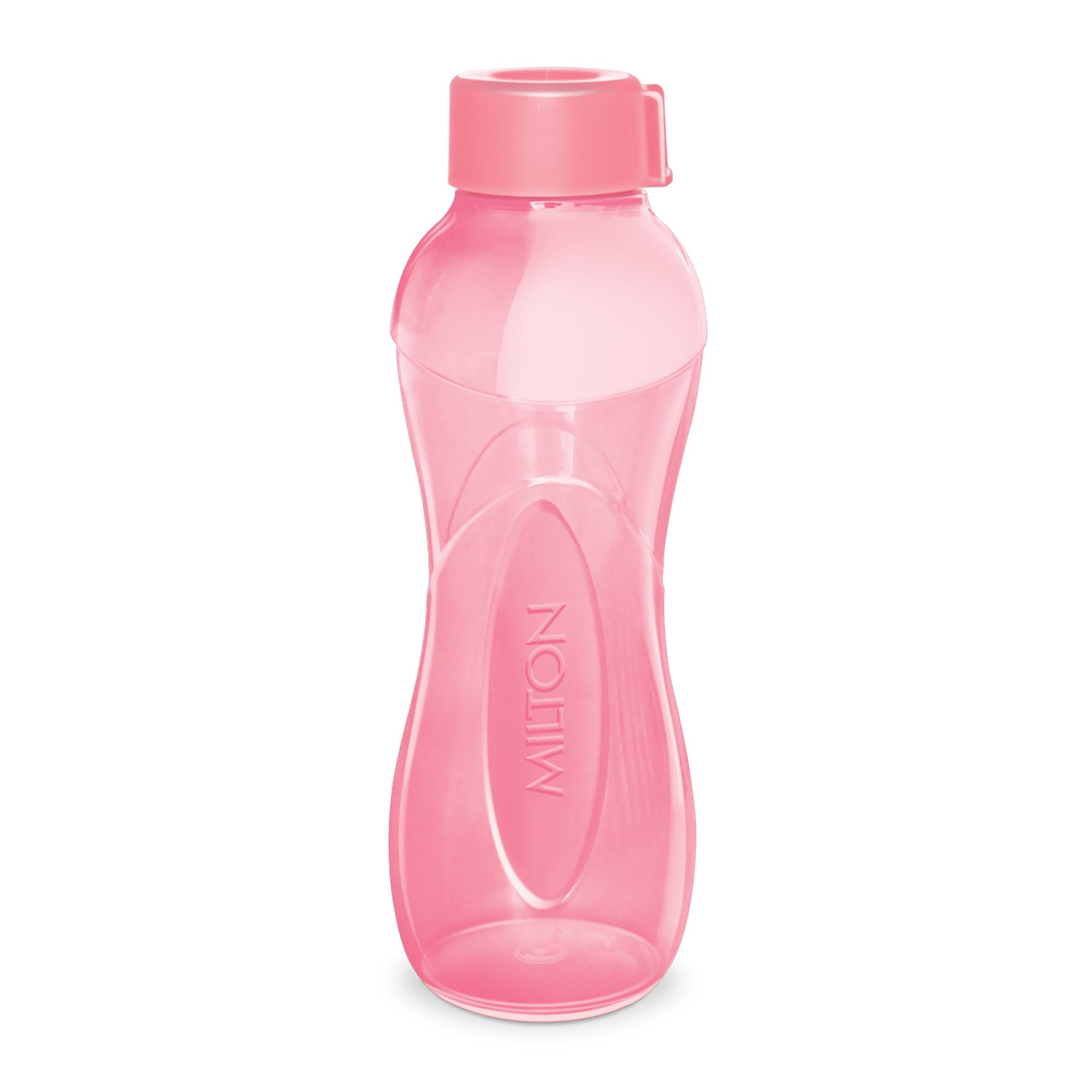MILTON I Go Plastic Water Bottle 1000ml - BPA Free Reusable Water Bottle for Sports, Gym, Hiking, Travel & Daily Use | Leak Proof Pink Water Bottle for Home, Office & Outdoor Activities