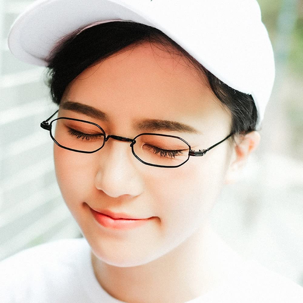 Lightweight +2.5 Reading Glasses for Women & Men - Anti Blue Light Computer Glasses with Resin Coated Lens - Portable Case Included - Perfect for Reading, Computer Work & Office Use