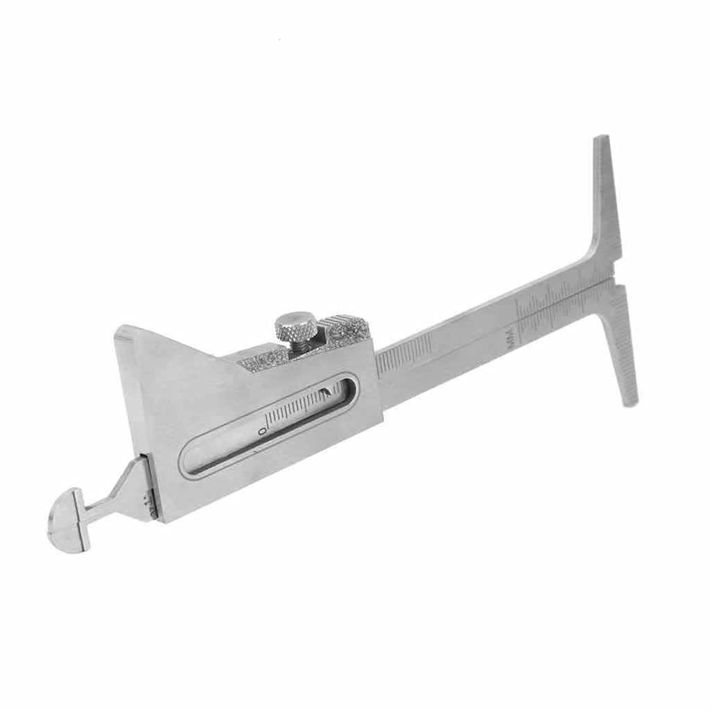 TWDYC Digital Weld Stitch Gauge Ruler - High Precision Stainless Steel Welding Gap Measurement Tool for Metal Fabrication, Pipe Welding & Automotive Repair