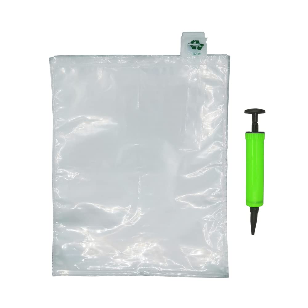Clear Plastic Inflatable Packaging Air Bags - 50 Pack (10x12 Inches) for Shipping Protection - Perfect for Fragile Items, Electronics & E-commerce Safe Delivery