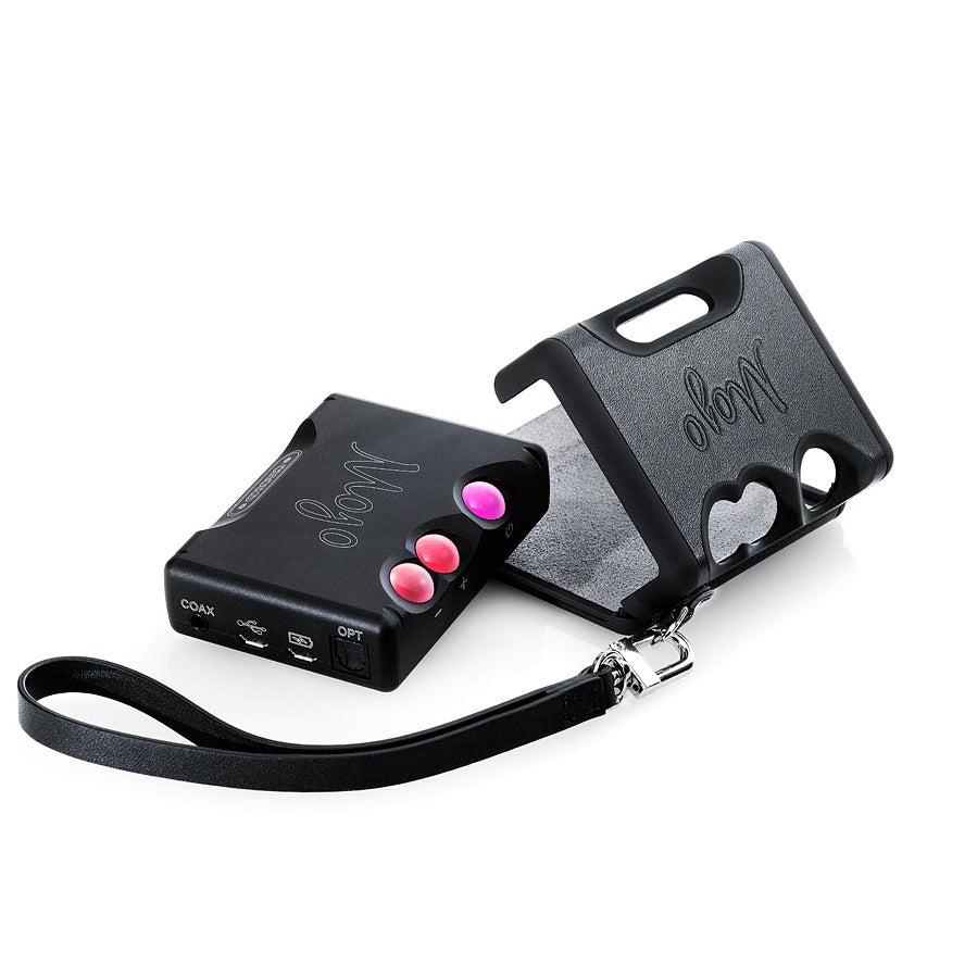 Chord Electronics MOJO Premium Hard Leather Case - Durable Protection for Portable DAC & Headphone Amp - Perfect for Travel, Commuting & Audiophile On-the-Go