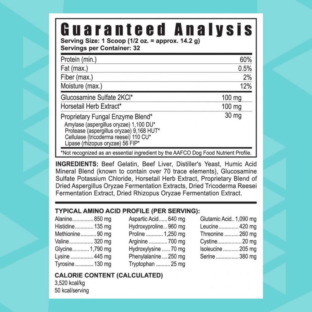 Youngevity Arthrydex Complete Nutritional Supplement for Pets - Vitamins, Probiotics & Enzymes for Healthy Bones & Joints | 1 lb Canister (Pack of 4) | Ideal for Senior Dogs & Cats with Joint Discomfort