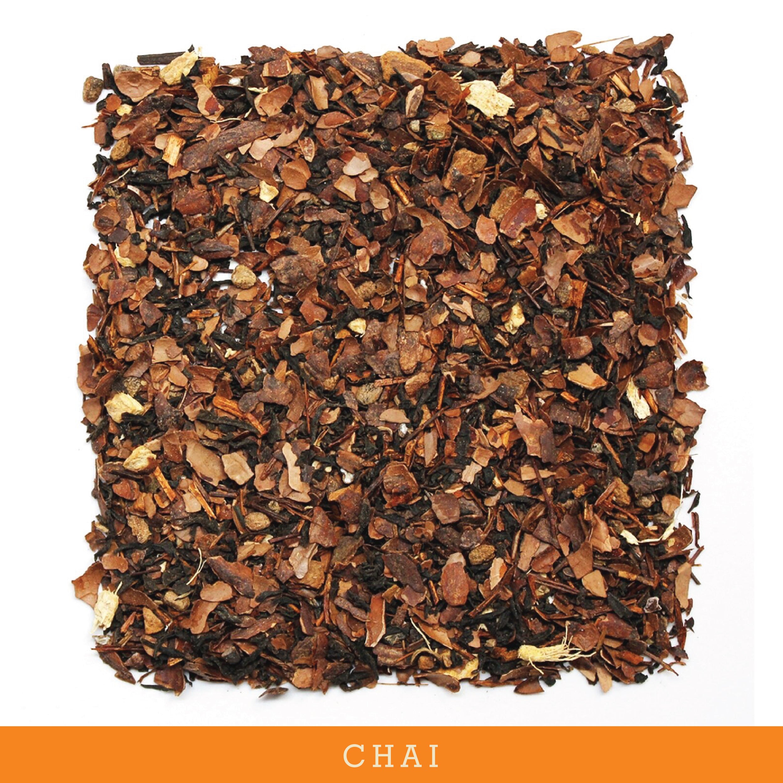 Organic Cacao Chai Tea Blend - 1 lb Wholesale Bulk | Spiced Chocolate Tea for Latte, Baking & Relaxation