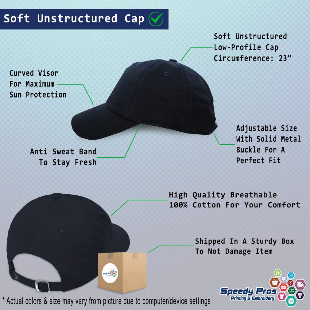 Soft Cotton Twill Baseball Cap with Seahorse Embroidery - Ocean Themed Dad Hat for Men & Women - Perfect for Beach Outings, Fishing, and Outdoor Adventures