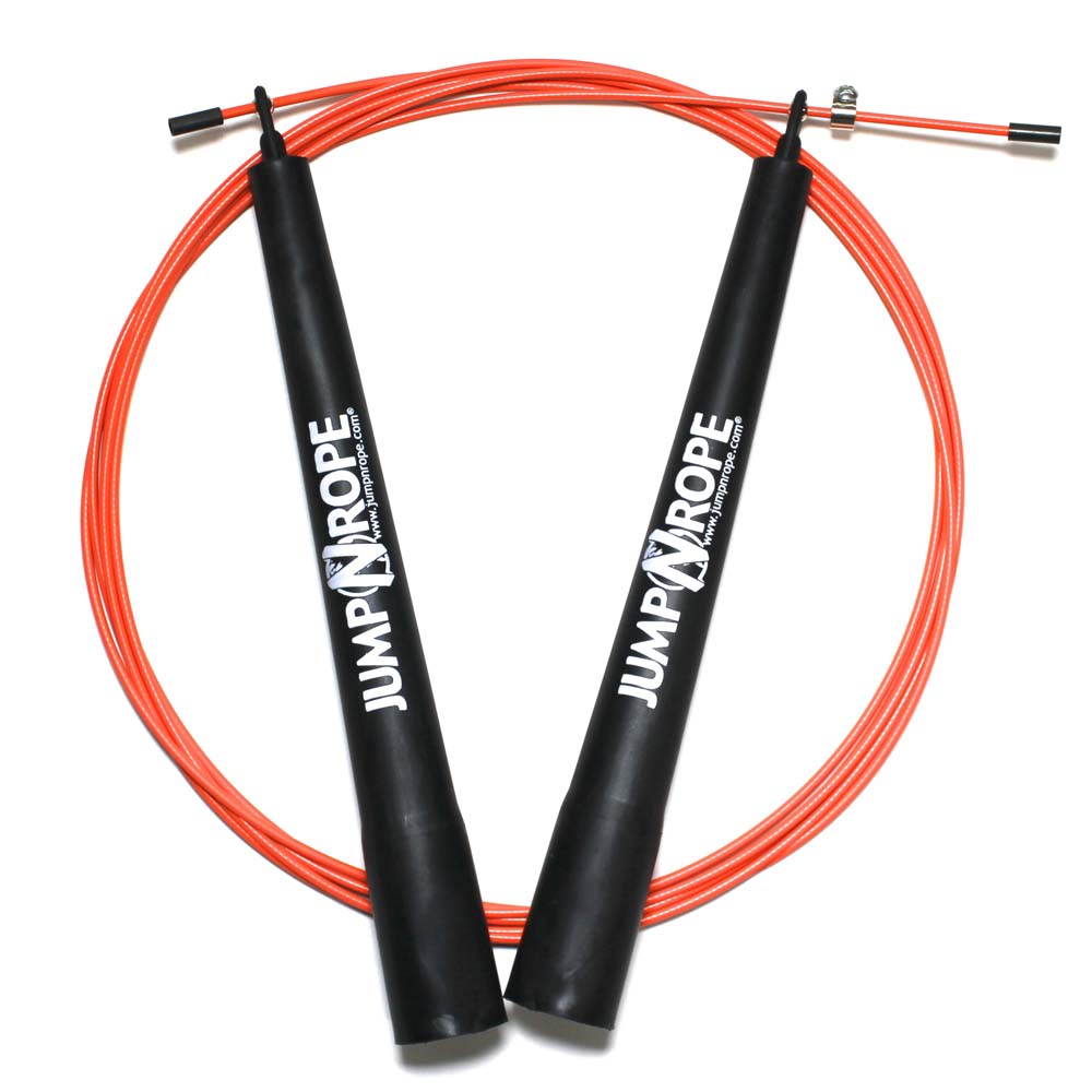 JumpNRope R1 Speed Jump Rope - Adjustable Length, High-Speed Performance for CrossFit, Boxing & Fitness Training - Perfect for Home Gym, Workouts & Cardio Exercise