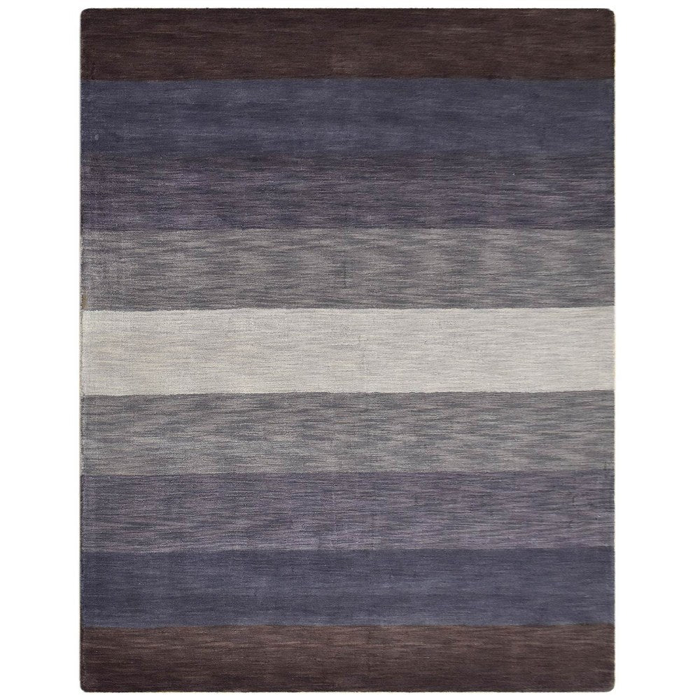 HarmonyStripe Hand Tufted Wool Area Rug - Soft & Durable Non-Slip Living Room Carpet for Bedroom, Nursery, and Home Decor (5'x8', Beige) | Perfect for Cozy Spaces and Modern Interior Design
