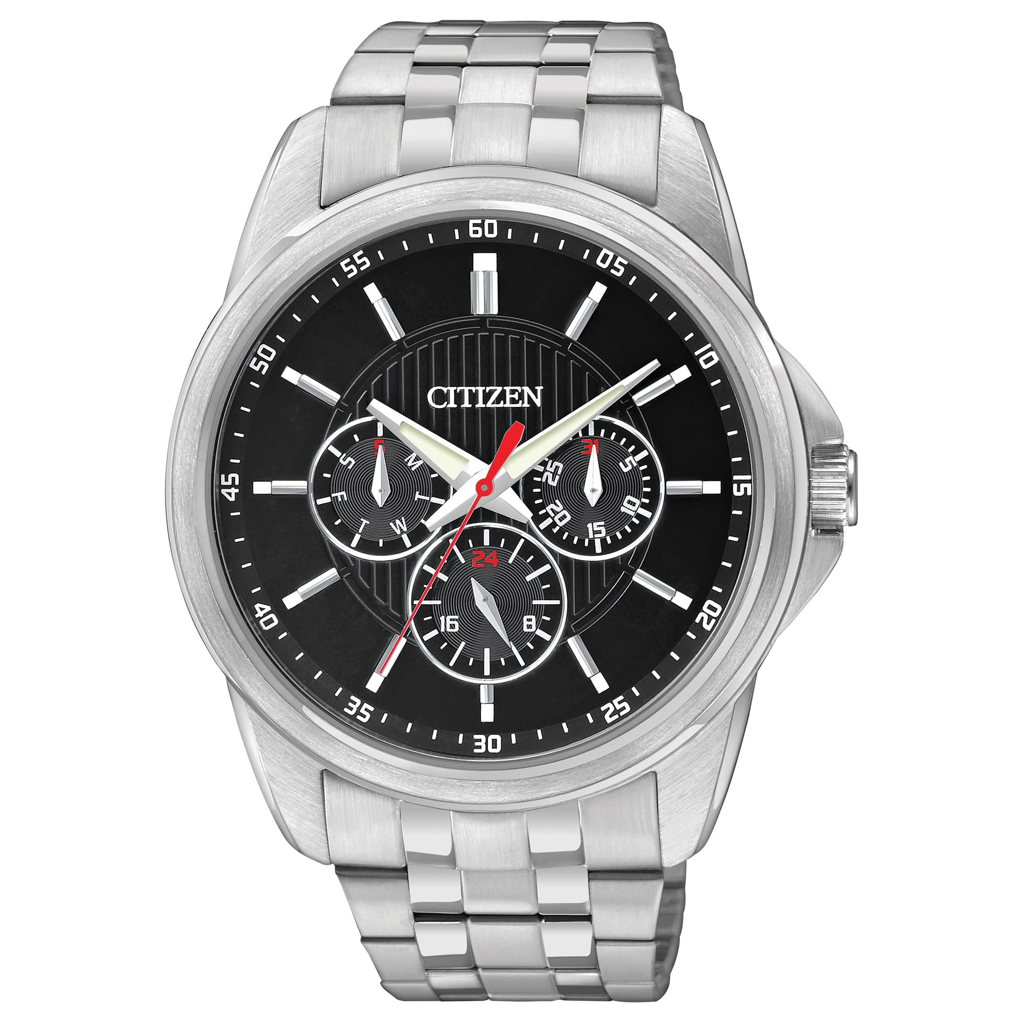 Citizen Quartz Men's Watch - Stainless Steel Classic Analog Dress Watch for Business & Formal Occasions