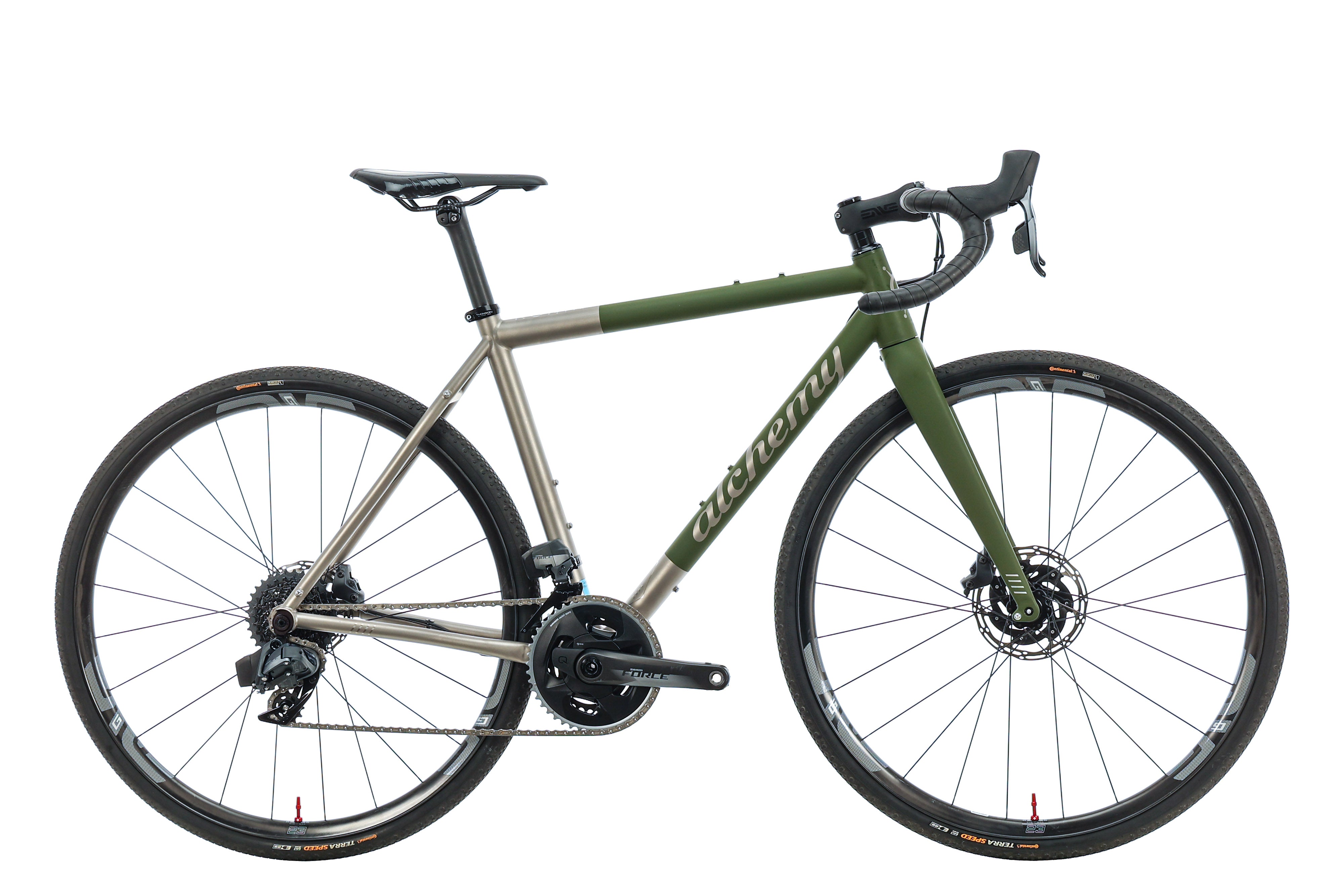 2020 Alchemy Ronin Ti SRAM Force eTap AXS Gravel Bike - 54cm Titanium Frame, Wireless Shifting for Adventure & Commuting