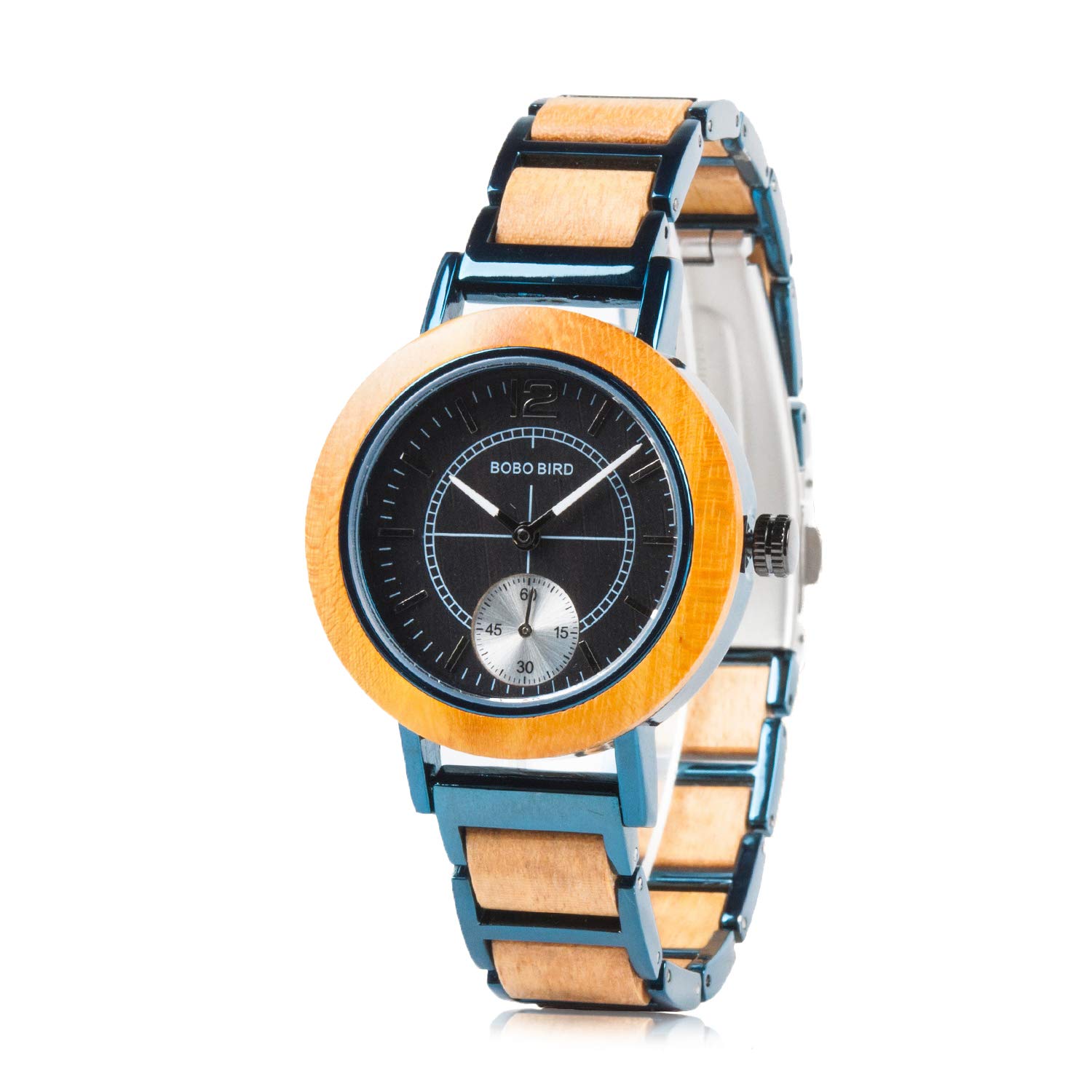 BOBO BIRD Women's Wooden Watches - Stylish Casual Quartz Wristwatch for Everyday Wear | Perfect for Office, Dating & Outdoor Activities