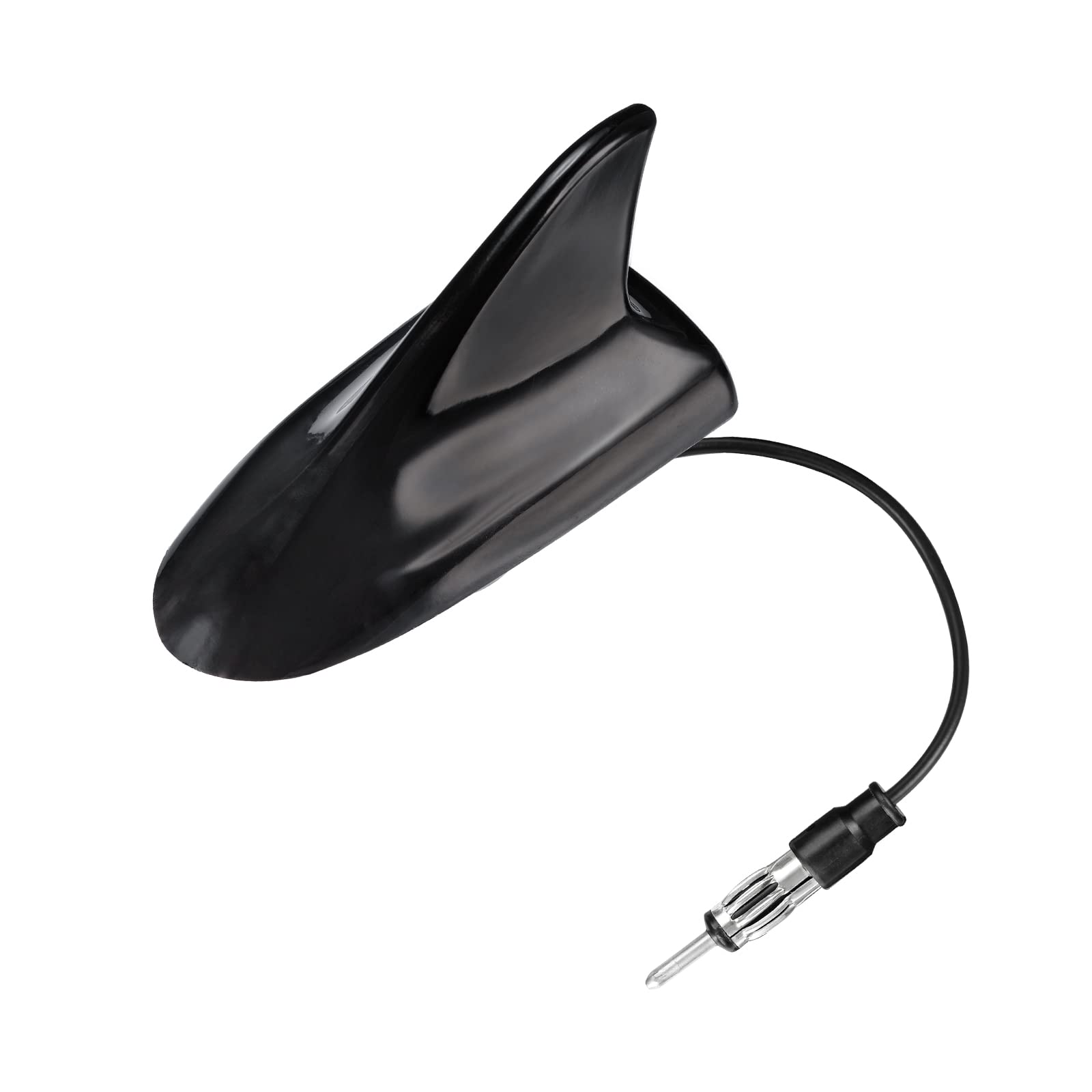 Universal Shark Fin Car FM Radio Antenna - Roof Mount Replacement for Vehicles, Trucks & Stereo Receivers | HD Radio Reception | Easy Installation (Drilling Required) | Perfect for Road Trips, Commuting & Enhanced Car Audio Experience