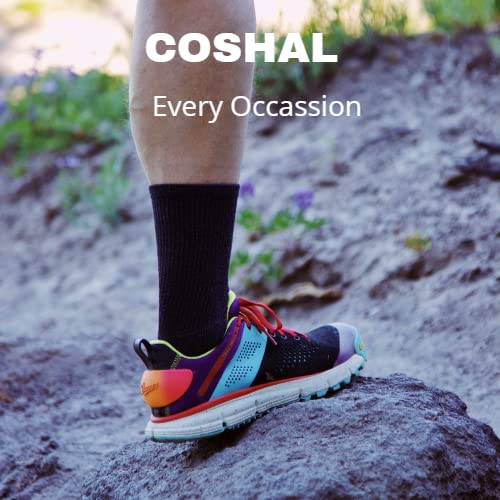 COSHAL® 3 Pairs Women's Diabetic Socks - Wide Honeycomb Top, Soft Cuff Ankle, Medium-Elastic Grip, Non-Binding Circulatory Socks for Sensitive Feet (Size 4-7) - Perfect for Daily Wear, Travel & Diabetic Foot Care