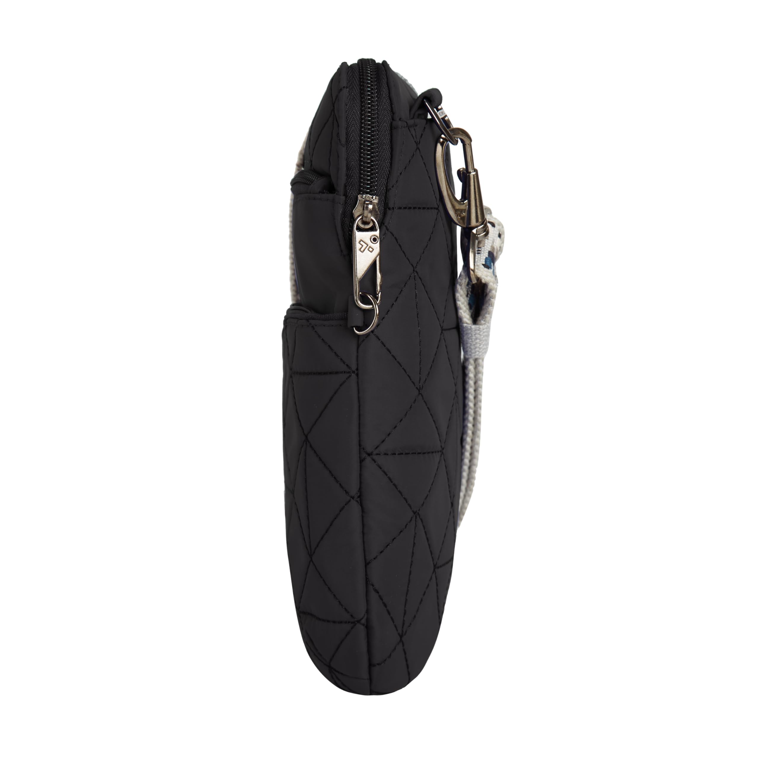 Travelon Anti-Theft Boho Slim Crossbody Bag for Women - Secure RFID Blocking Purse with Adjustable Strap, Perfect for Travel, Commuting & Everyday Use
