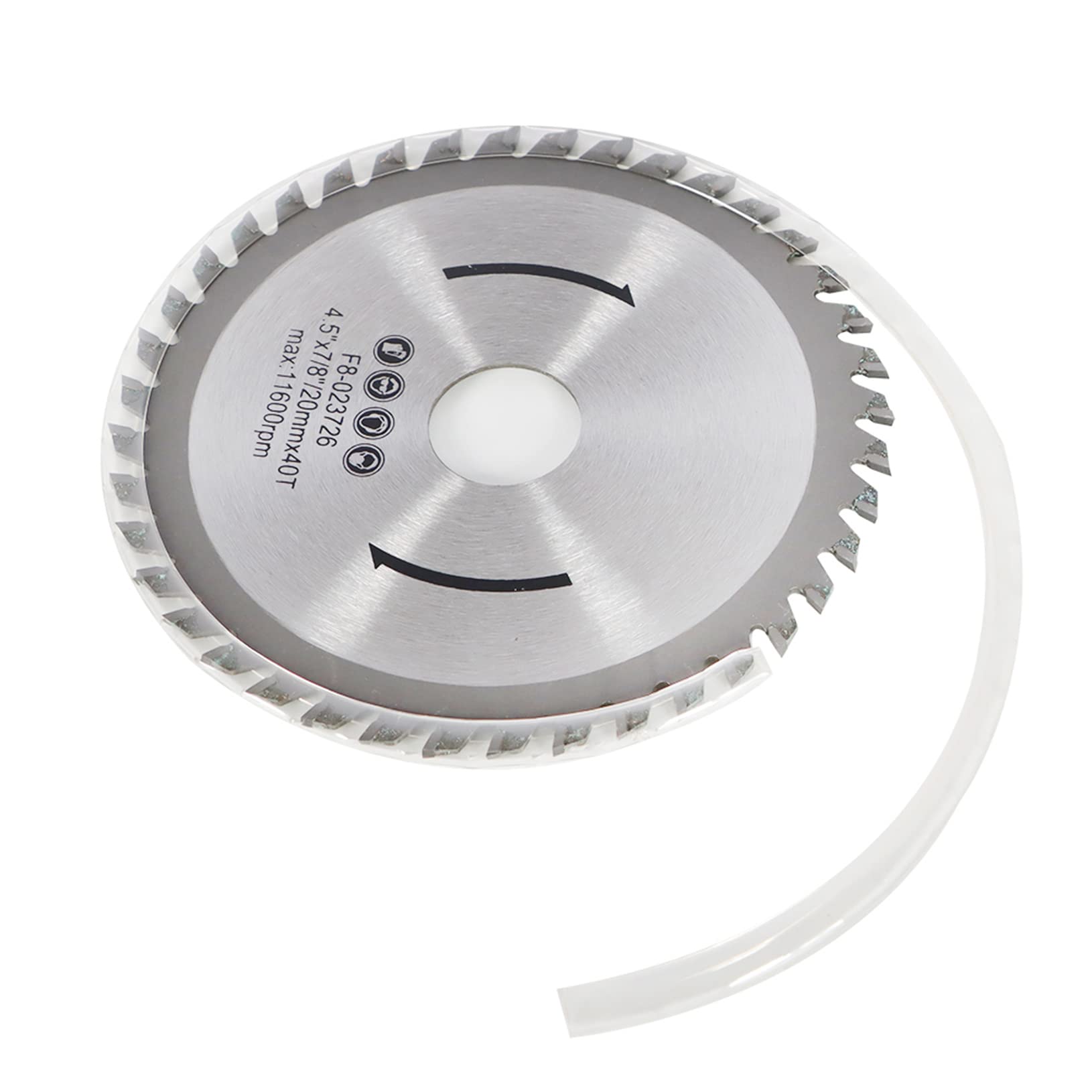 3PCS 4.5-Inch Angle Grinder Blades - 40 Tooth Alloy Steel Wood Cutting Discs with 7/8-Inch Arbor - Perfect for Woodworking, DIY Projects & Non-Ferrous Metal Cutting - Ideal for Carpentry, Home Renovation & Crafting
