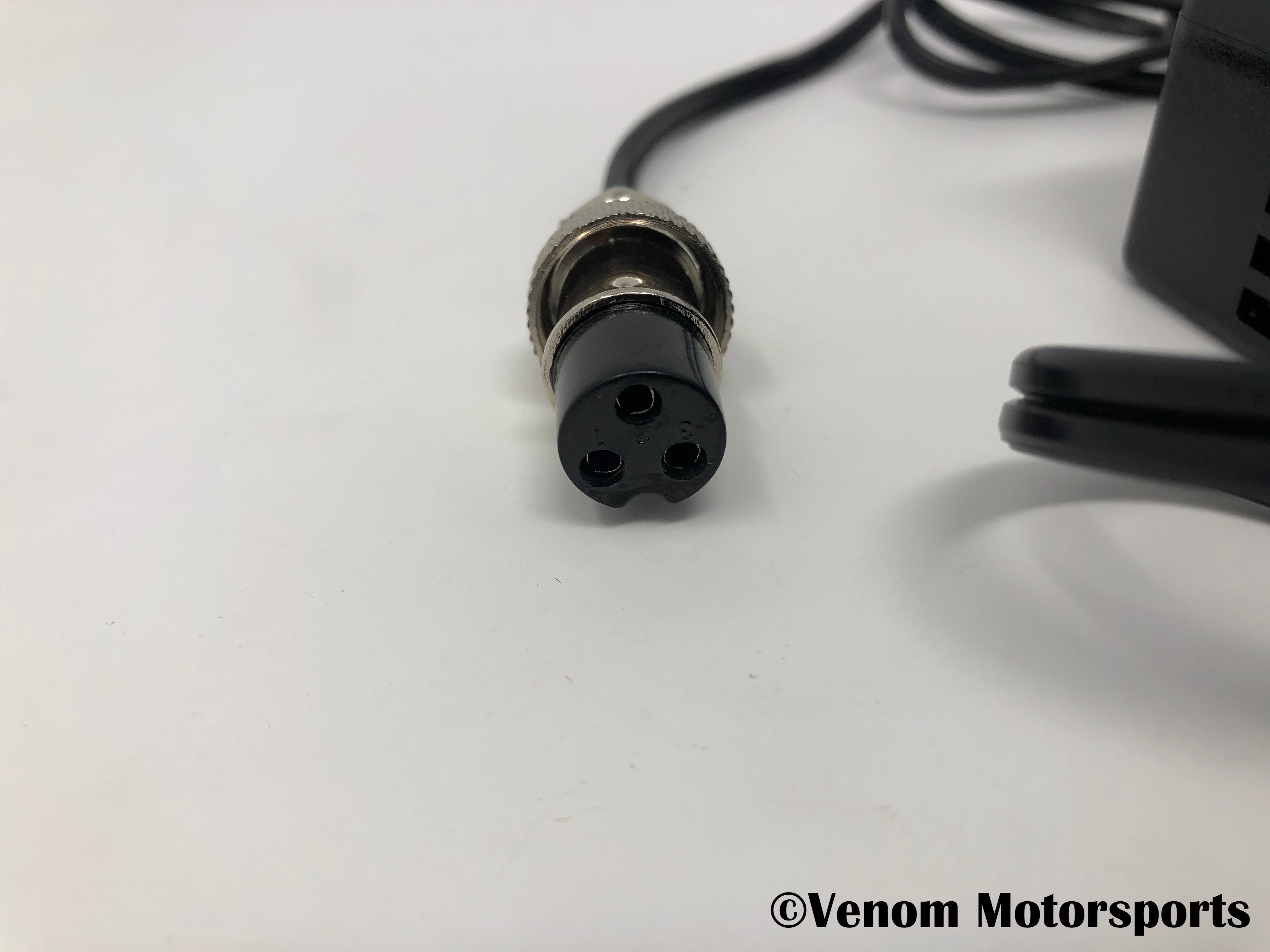 48V 1500W Electric Bike Charger Replacement for Venom E Grizzly - Fast Charging Power Adapter for E-Bike, Scooter & Mobility Scooters - Perfect for Commuting, Outdoor Adventures & Daily Use