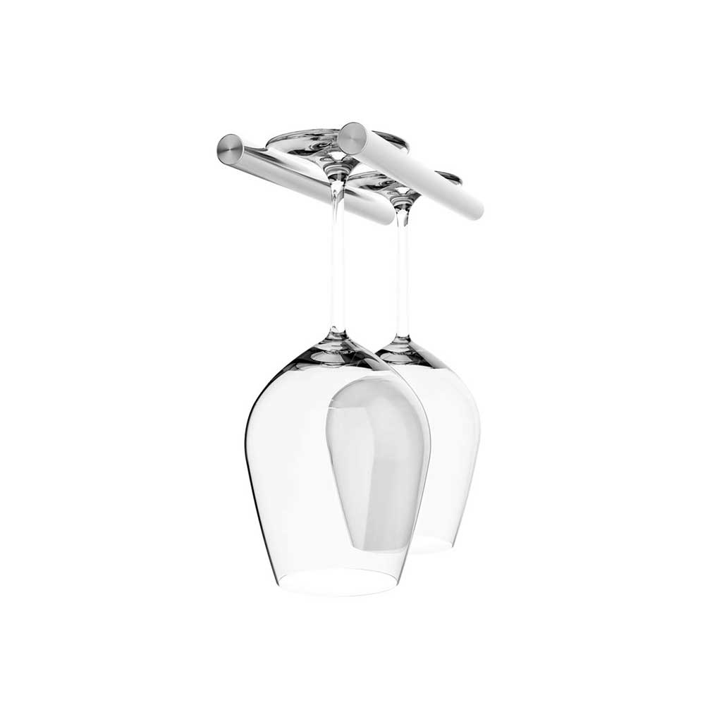 Premium Vino Series Wine Glass Holder - Elegant Stemware Rack for Wine Bottles & Glasses - Perfect for Kitchen, Bar, Dining Room & Wine Cellar Organization