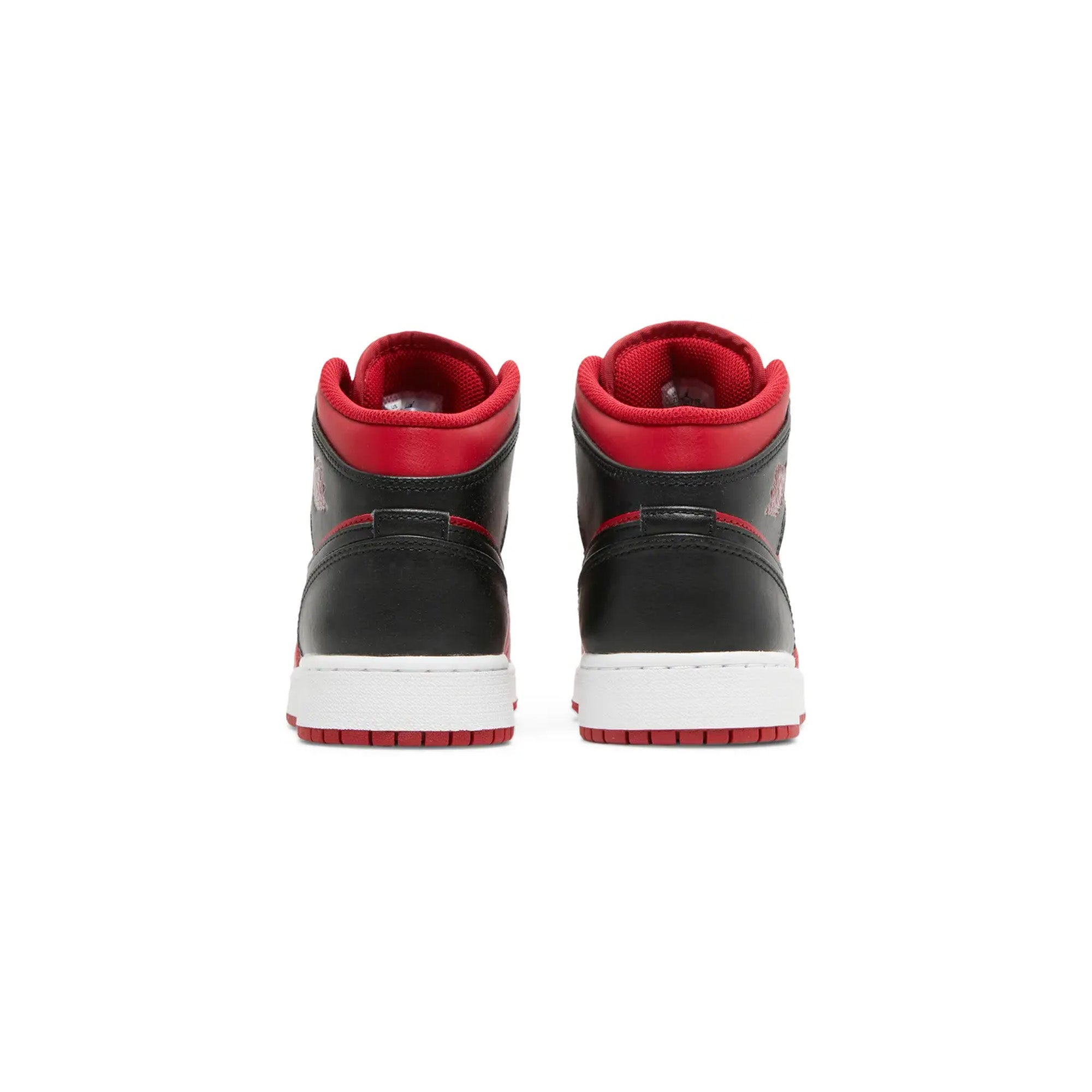Air Jordan 1 Mid 'Reverse Bred' GS Basketball Shoes for Girls (2021) - Perfect for School, Sports & Street Fashion