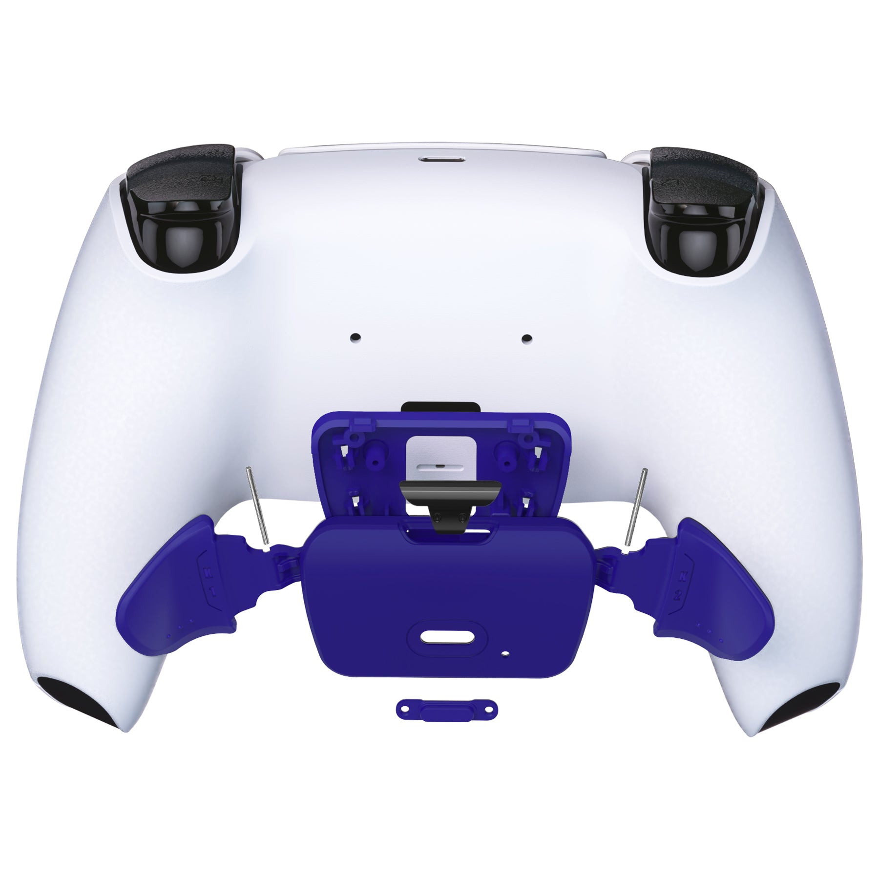 eXtremeRate Cobalt Blue Replacement Back Button Housing Shell for PS5 Controller - Compatible with K1 & K2 Models | DIY Customization (RISE Remap Kit Not Included) | Perfect for Gaming Enthusiasts & PS5 Controller Modders