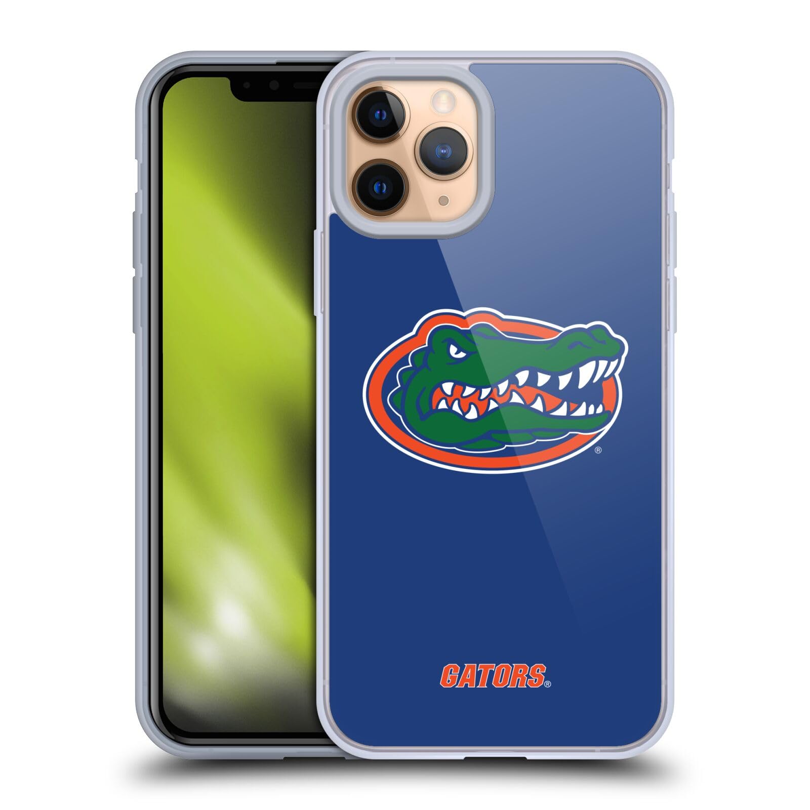 Officially Licensed University of Florida UF iPhone 11 Pro Case - Soft Gel Phone Cover for Apple iPhone 11 Pro - Perfect for Gators Fans, School Pride & Everyday Protection