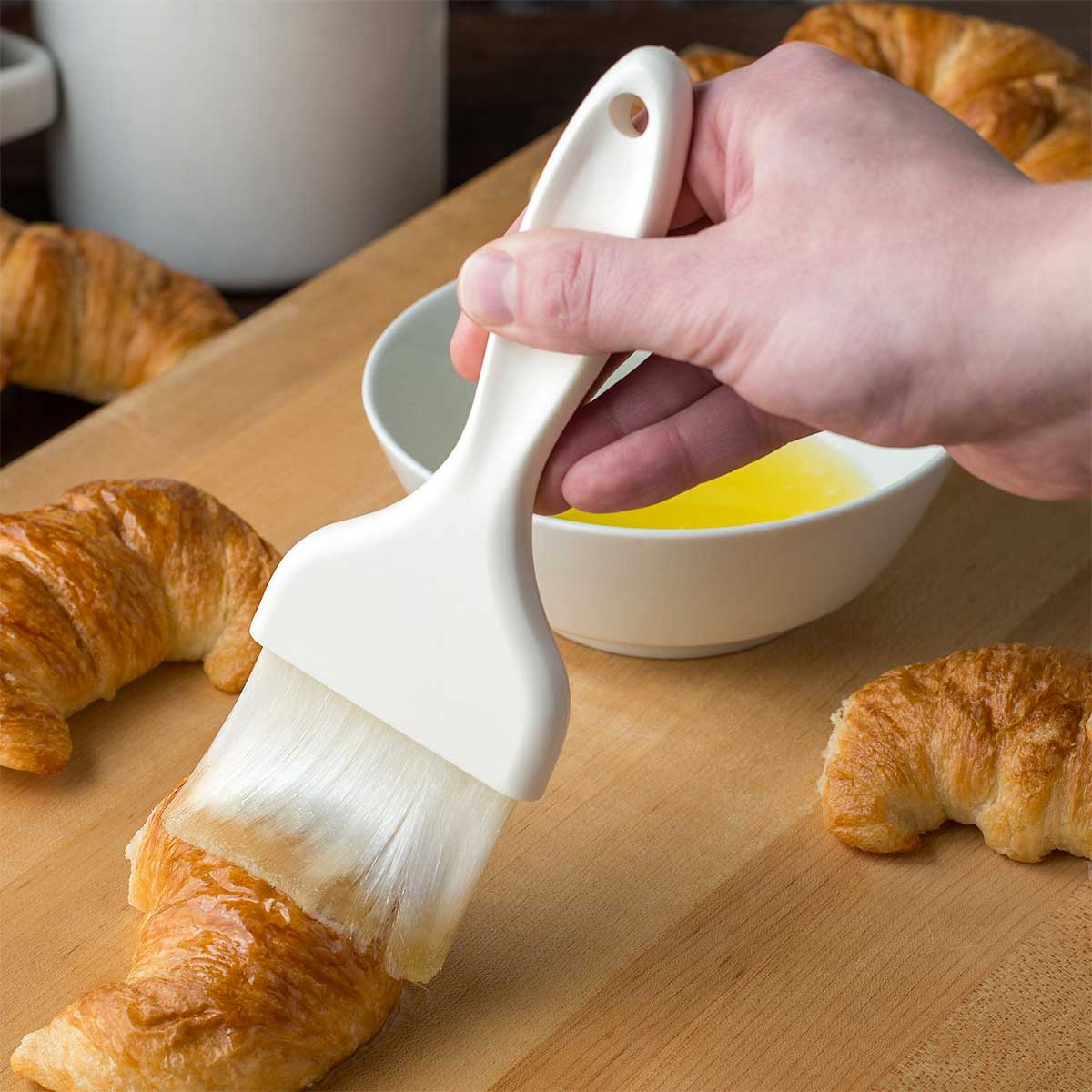 Carlisle 4039202 Galaxy Pastry Brush, 3-Pack - Premium Silicone Basting Brush for Baking, Cooking & Grilling - Heat Resistant Pastry Brush for Cakes, Bread, BBQ & More - Ideal for Home Bakers & Professional Chefs