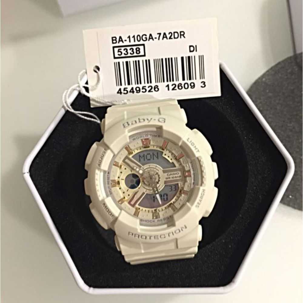 Casio Baby-G BA-110GA-7A2DR Digital Sport Watch for Women - Water Resistant, Shock Resistant, LED Light - Perfect for Running, Swimming & Outdoor Activities