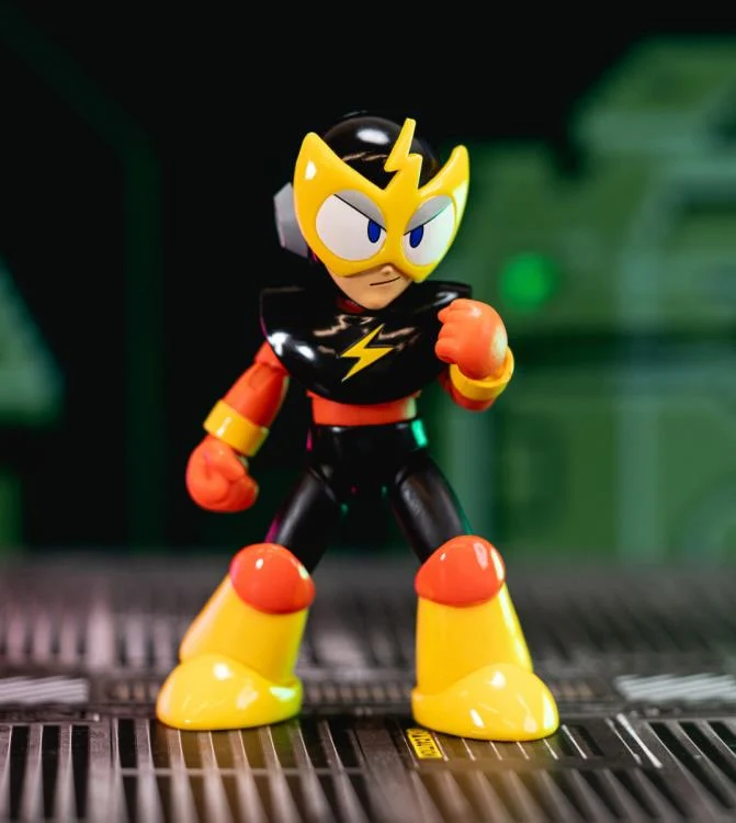 Jada Toys 1/12 Scale 6-Inch Mega Man Action Figure Set - Hyper Bomb, Elec Man & Cut Man Collectible Figures for Display & Gaming Enthusiasts