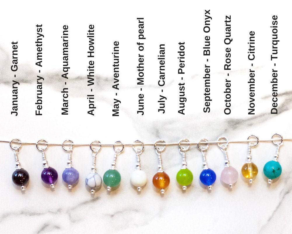 50th Anniversary Necklace for Couples - Two Peas in a Pod Pendant with Birthstones - Meaningful 50 Years Together Gift for Husband & Wife - Perfect Wedding Anniversary Jewelry for Romantic Occasions & Special Moments