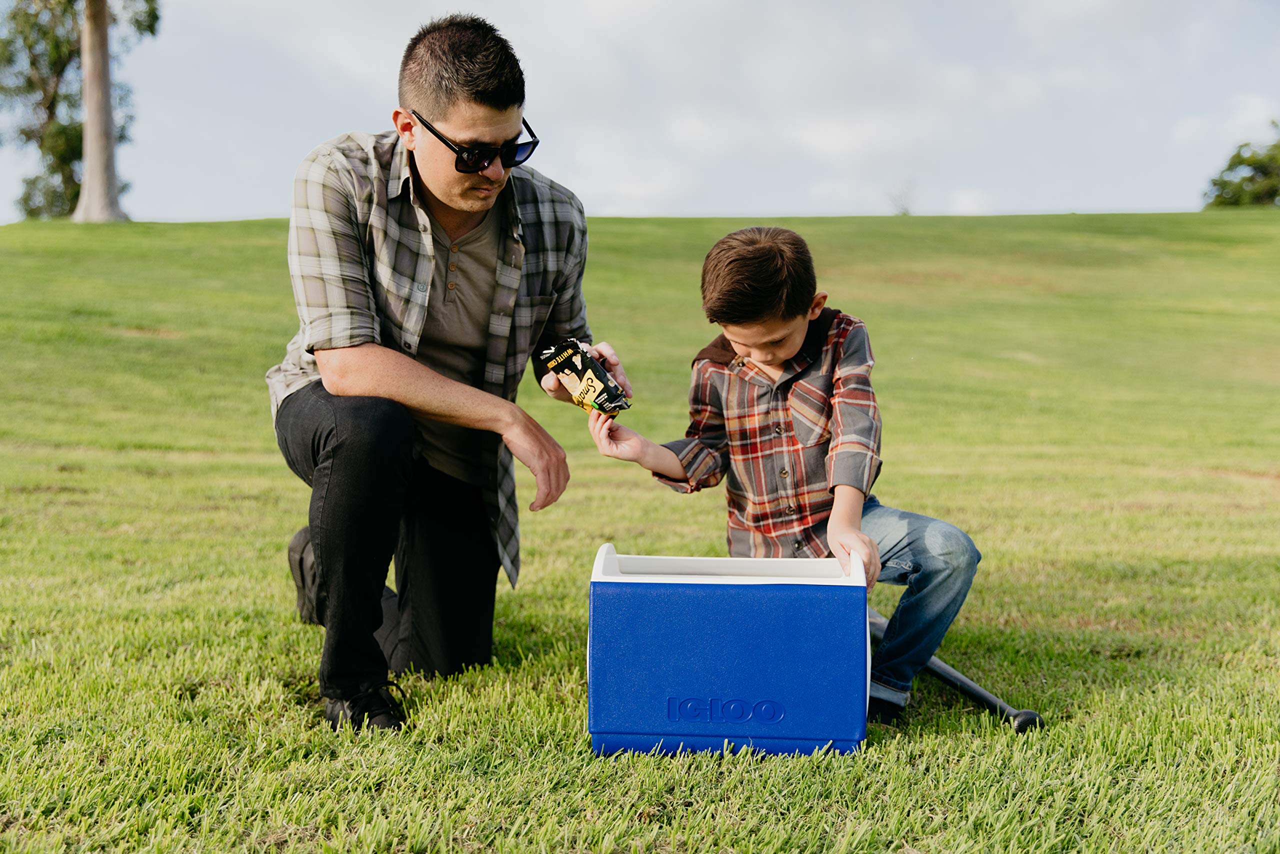 Igloo 14-16 Quart Hard-Sided Lunch Box Cooler for Kids - Insulated Playmate Pal for School, Picnics & Outdoor Activities