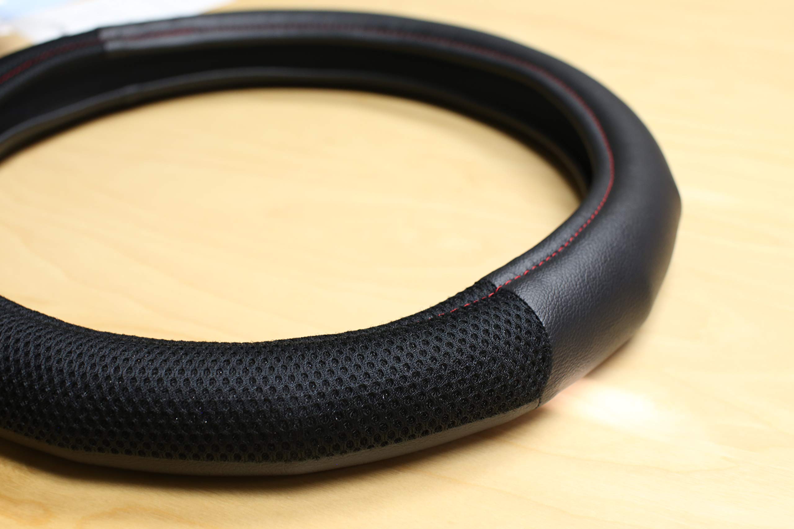 Universal 14-15 Inch Steering Wheel Cover - Easy Install, Non-Slip Comfort Grip for Cars & Trucks | Perfect for Daily Commute & Road Trips