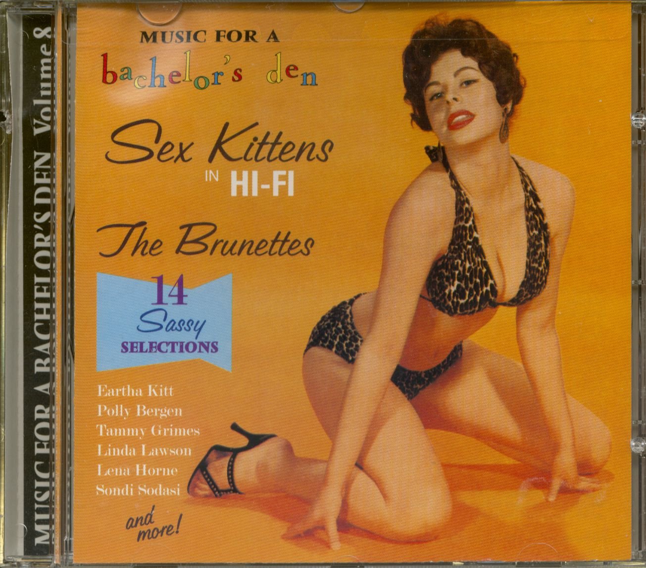 Bachelor's Den Music Vol.8: Sex Kittens in Hi-Fi - The Brunettes | Vintage Lounge & Retro Party Soundtrack