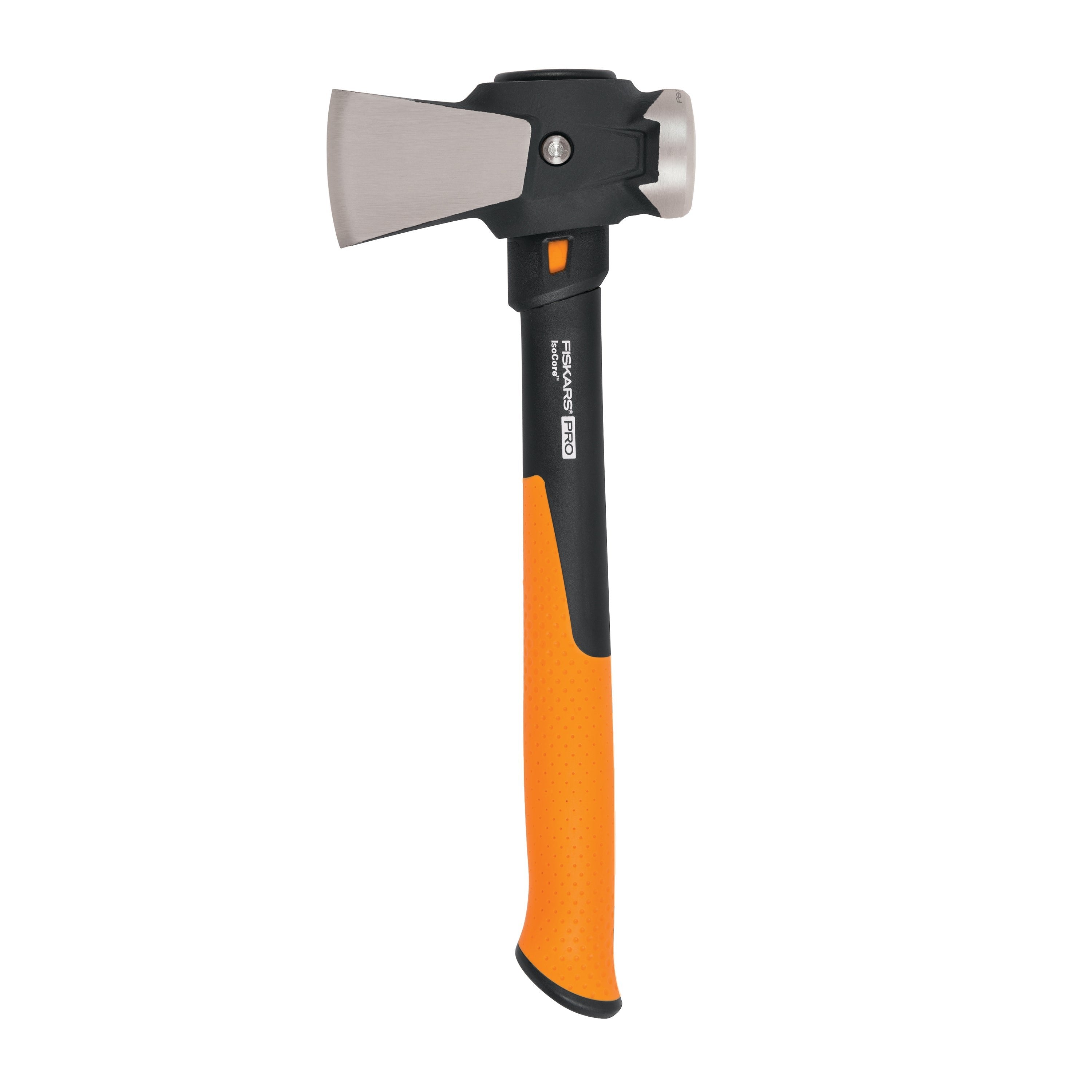 FISKARS FSK751130 Pro IsoCore® 2.5 lb. Maul (14 Inch) - Durable Splitting Axe for Firewood, Logs & Kindling - Perfect for Camping, Wood Chopping & Outdoor Survival Gear
