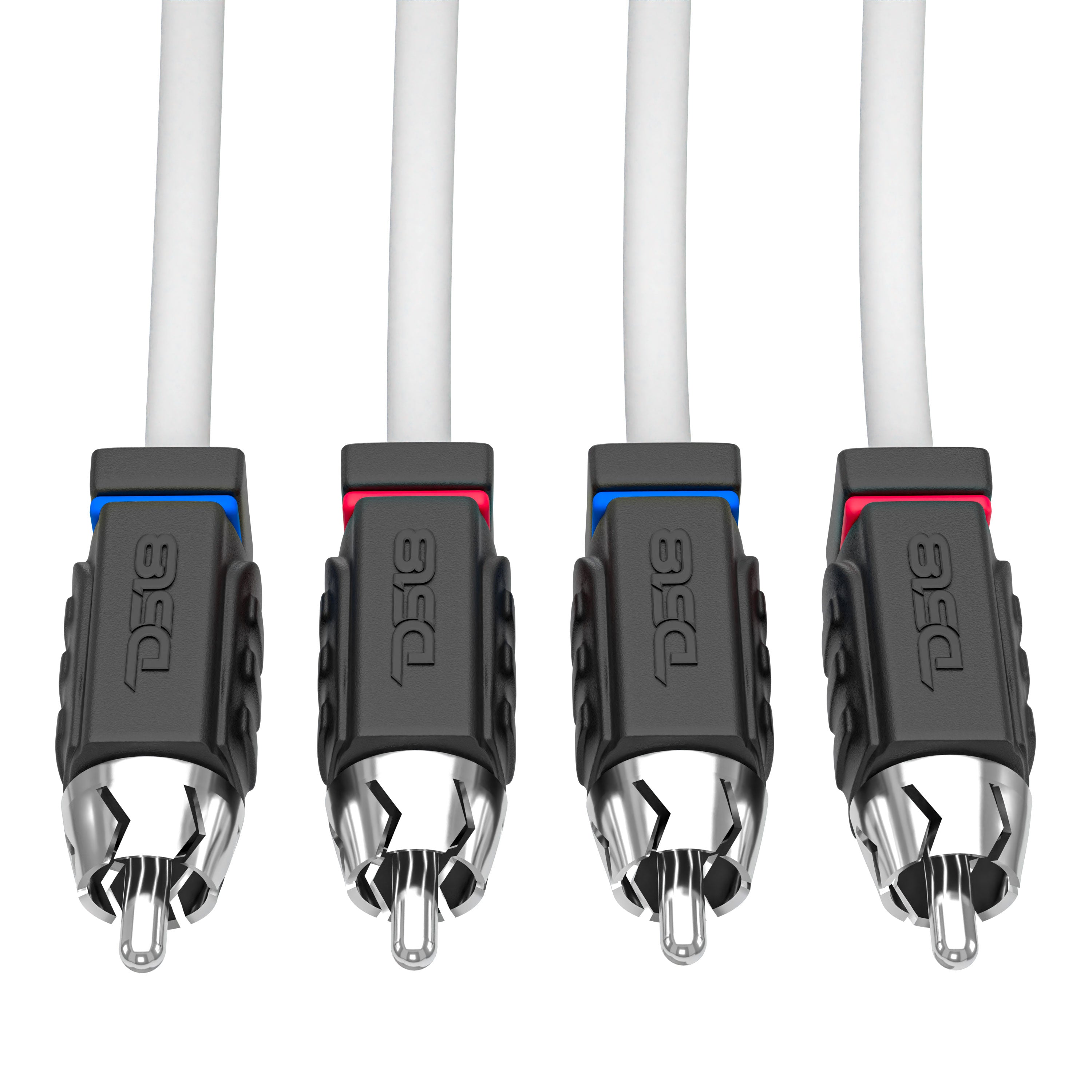 Premium RCA Marine Grade Tinned 100% Copper OFC 25ft White Speaker Wire - High-Quality Audio Cable for Boats, RVs & Outdoor Sound Systems