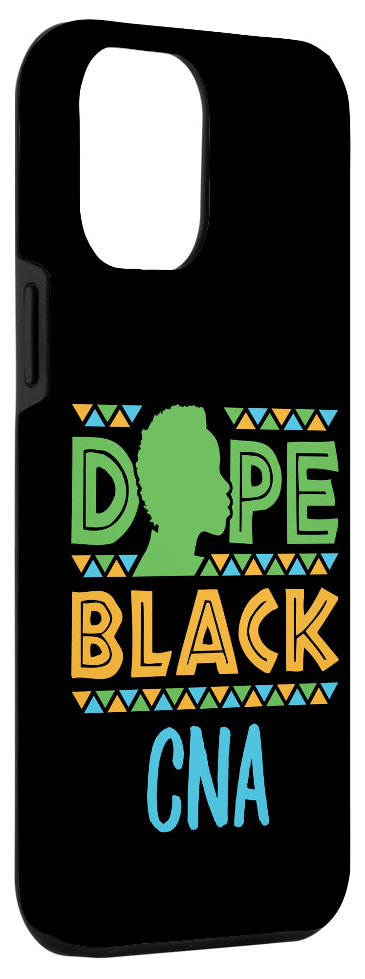 iPhone 12 Pro Max Case - Premium Black Protective Cover for Nurses & Healthcare Workers | Shockproof Slim Fit Phone Cover for CNA, RN, Medical Professionals | Perfect for Hospital Shifts & Daily Use