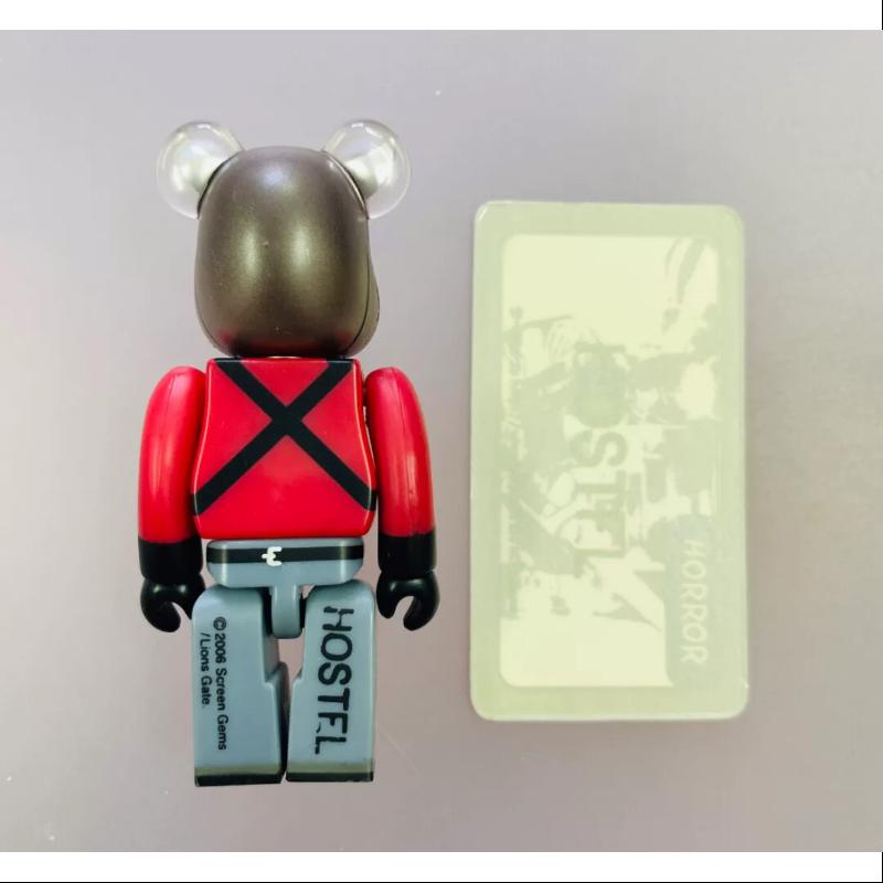 Bearbrick Series 13 HORROR HOSTEL 100% Collectible Vinyl Art Toy - Limited Edition Japanese Designer Figure for Horror Fans & Anime Collectors - Perfect for Display, Gift Giving, and Pop Culture Decor