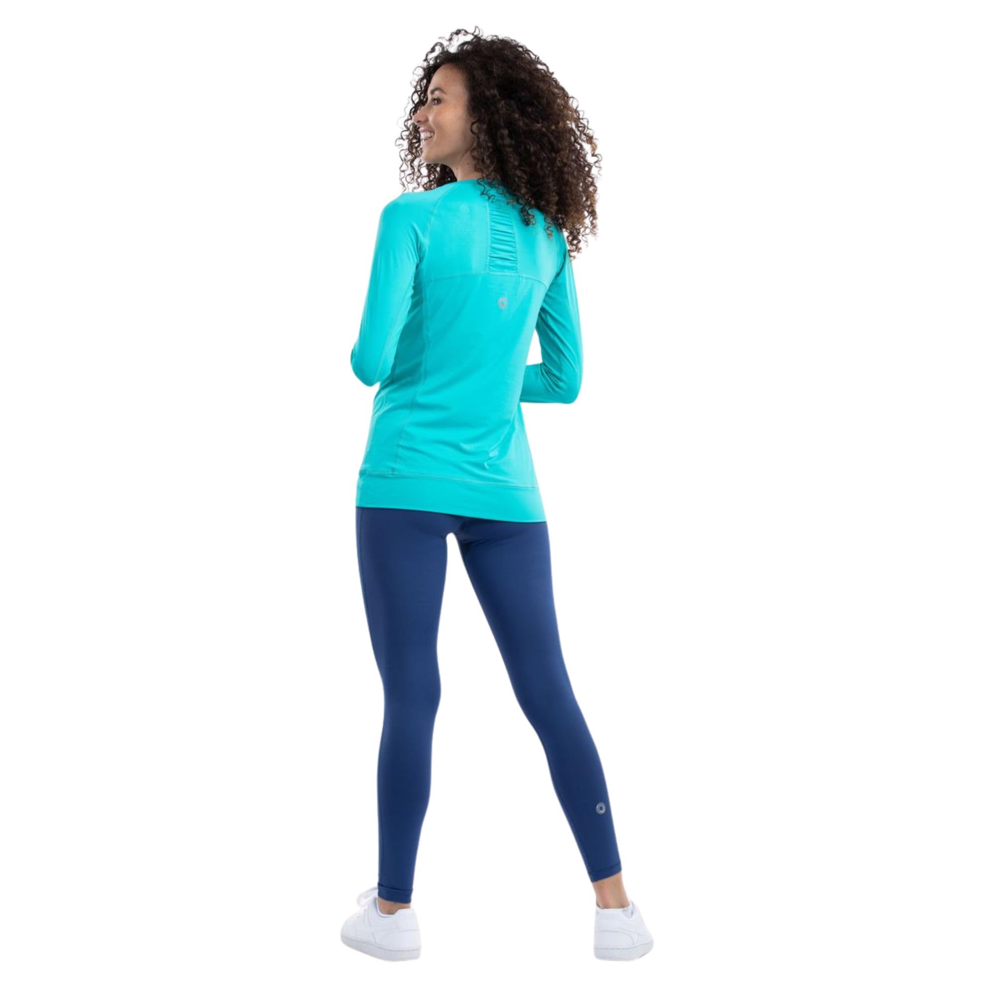 Women's UPF 50+ Sun Protection Active Pullover Hoodie - Lightweight Quick-Dry Workout & Hiking Shirt for Outdoor Sports