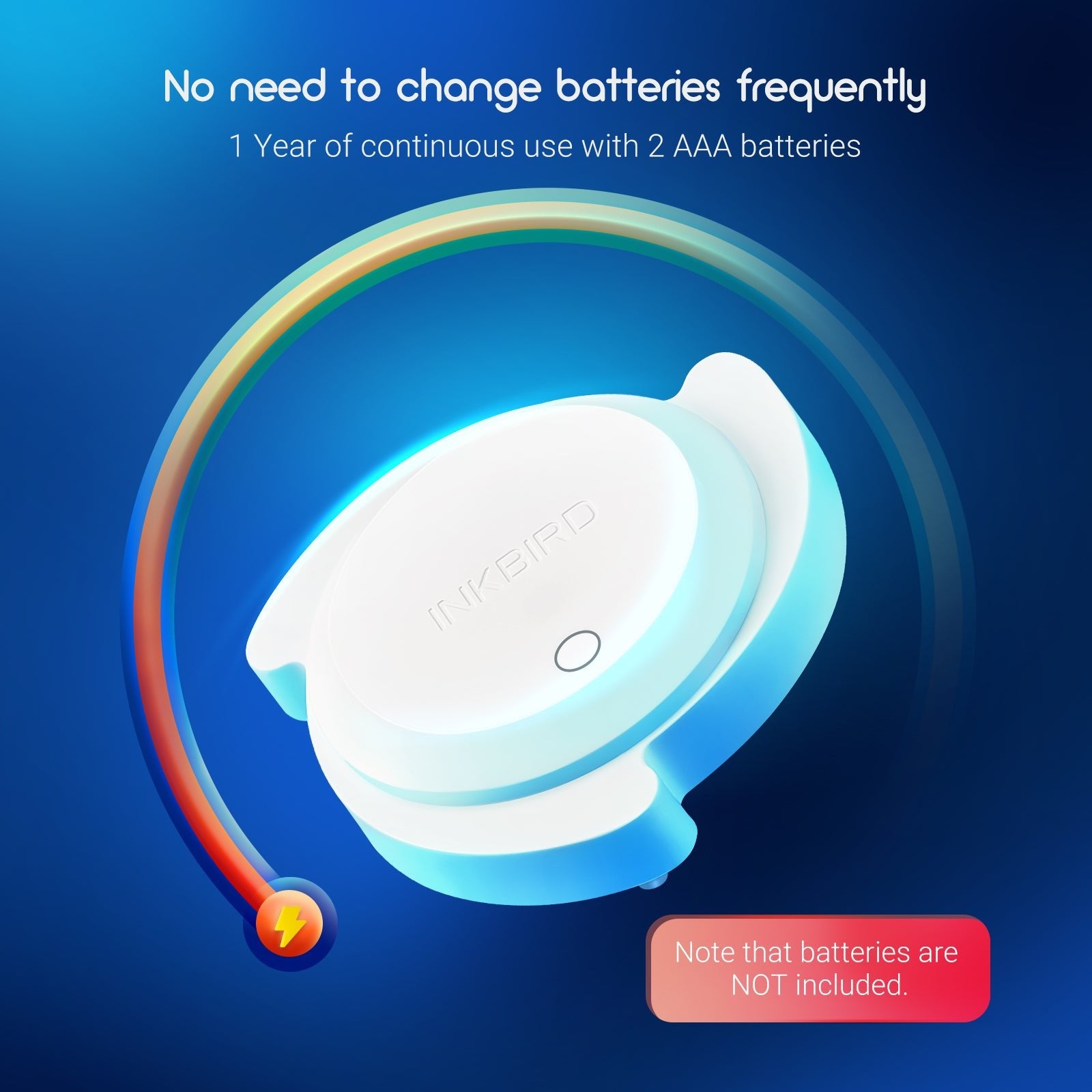 Smart Water Leak Detector IRS WD1 - Wireless Alarm System for Home & Office - Early Warning for Pipe Bursts, Floods & Appliance Leaks (Bathroom, Kitchen, Basement)
