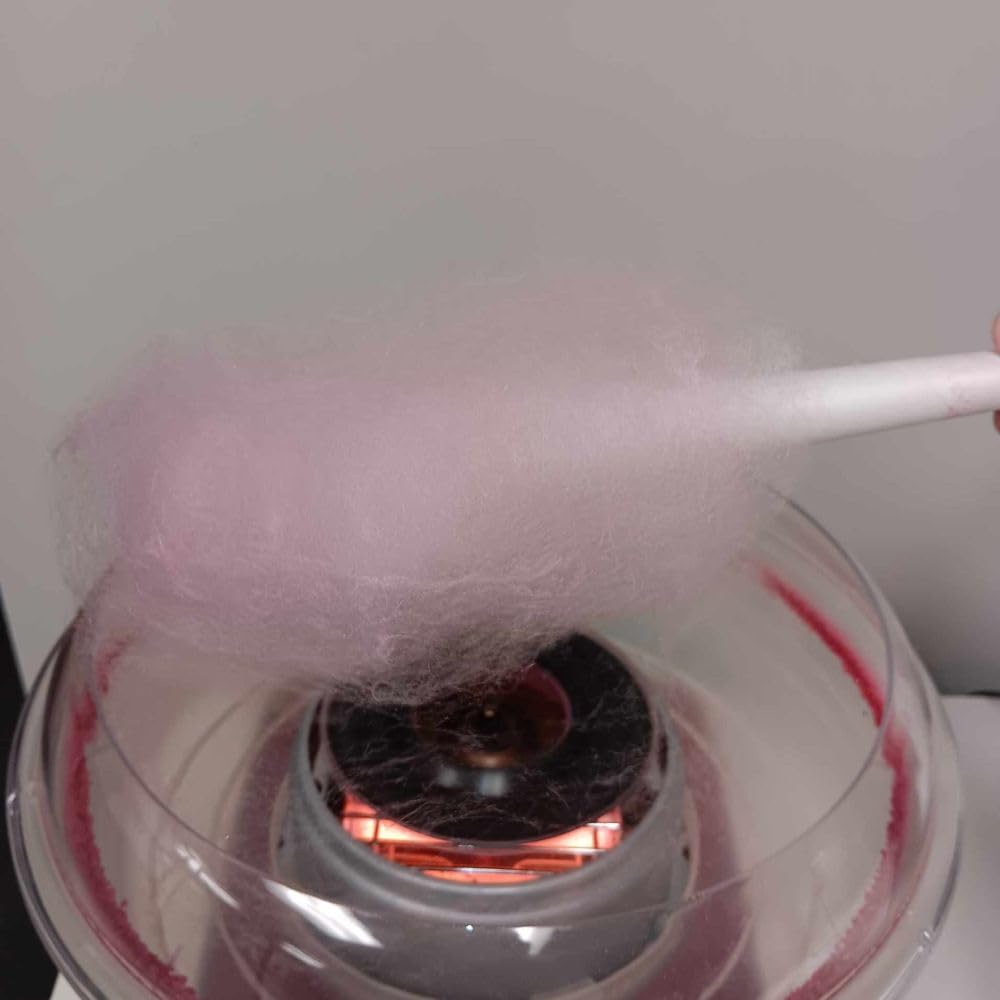 Orange Flavor Cotton Candy Sugar (11 oz) – Makes 44 Medium Cones – Premium Cotton Candy Floss Mix for Machines – Perfect for Parties, Carnivals & Home Treats