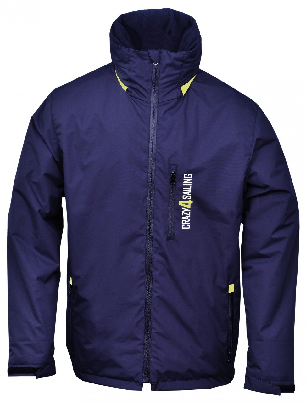 Crazy4sailing Waterproof Deck Jacket for Men & Women - Windproof & Warm Sailing Coat for Boating, Fishing, and Outdoor Adventures