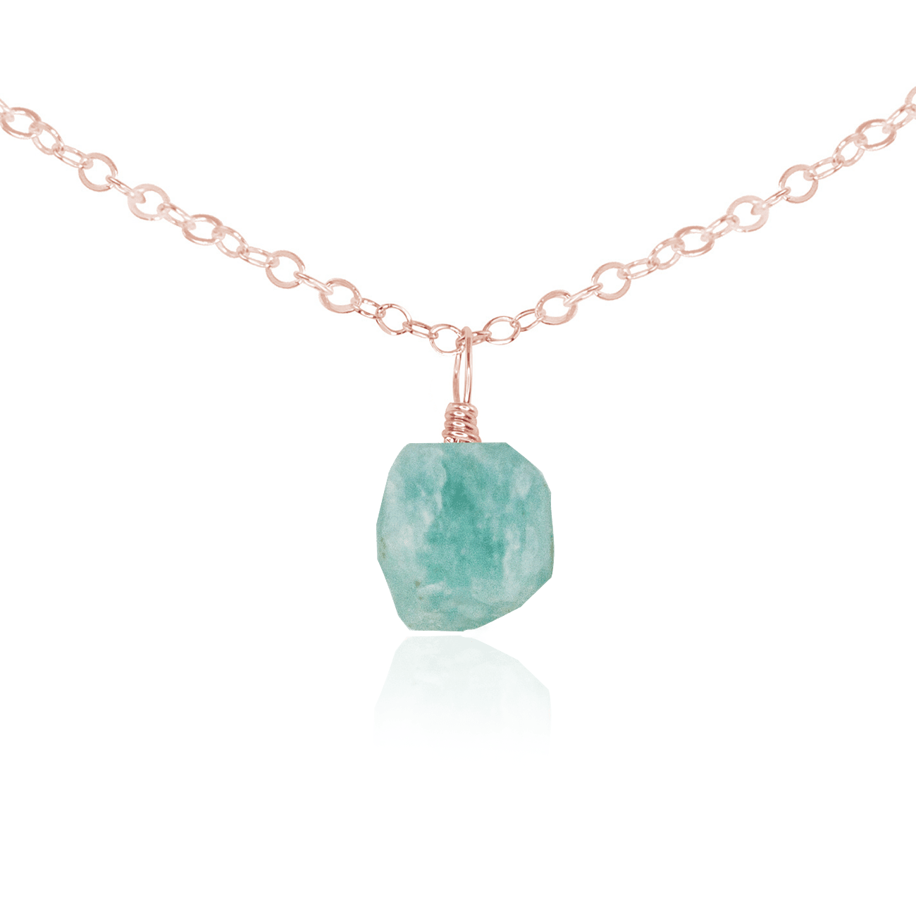 Natural Amazonite Gemstone Pendant Necklace - Healing Crystal Choker for Women | Perfect for Yoga, Meditation & Spiritual Jewelry Gifts