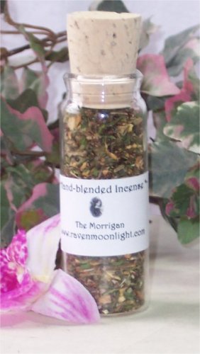 Premium Hand-Blended Herbal Incense - The Morrigan | Natural Aromatherapy for Relaxation & Meditation | Perfect for Home, Yoga & Spiritual Rituals