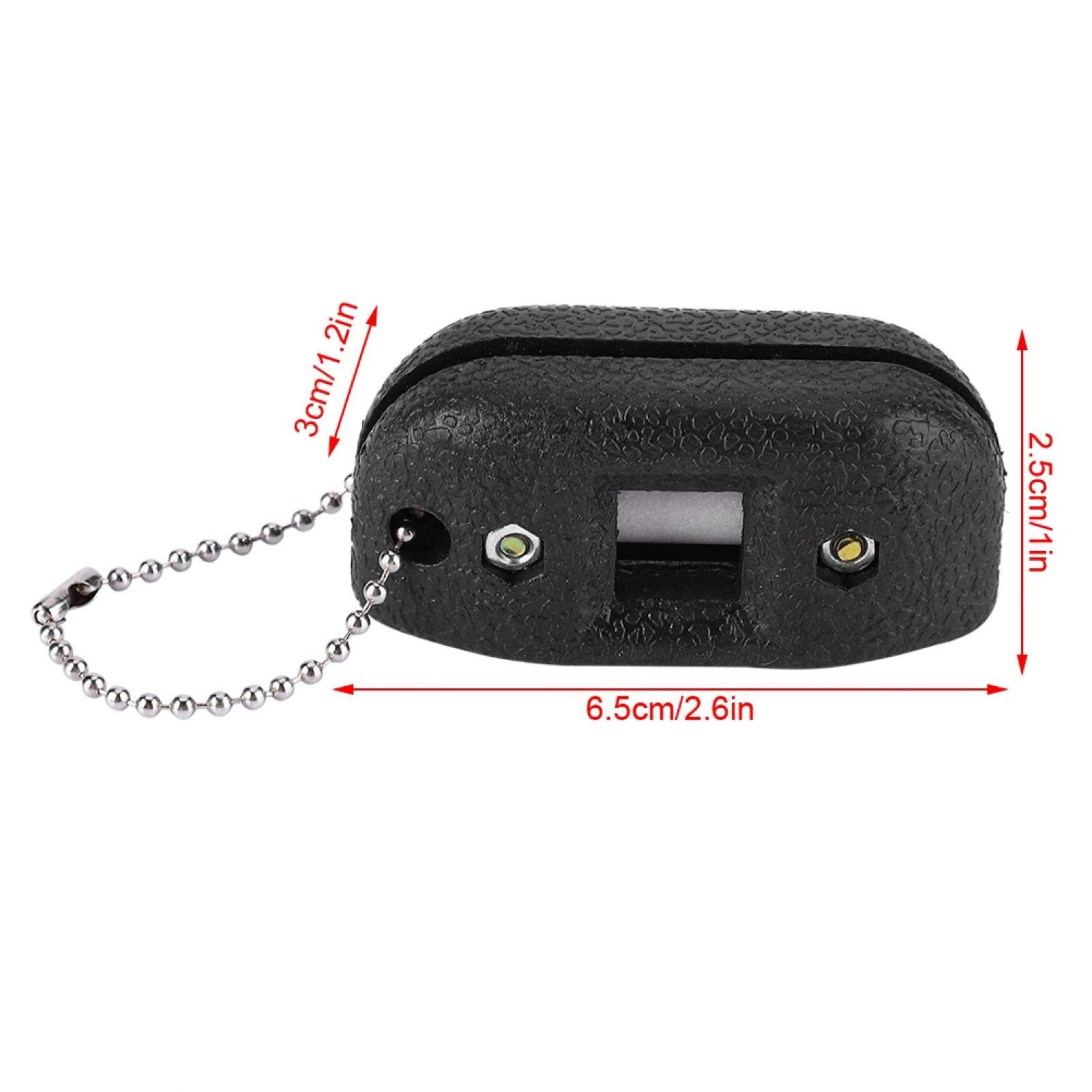 Premium Diamond Ice Skate Blade Sharpener - Handheld Skate Sharpening Tool with Storage Bag for Hockey, Figure & Goalie Skates | Professional Ice Skate Maintenance for Enhanced Performance on Ice Rinks