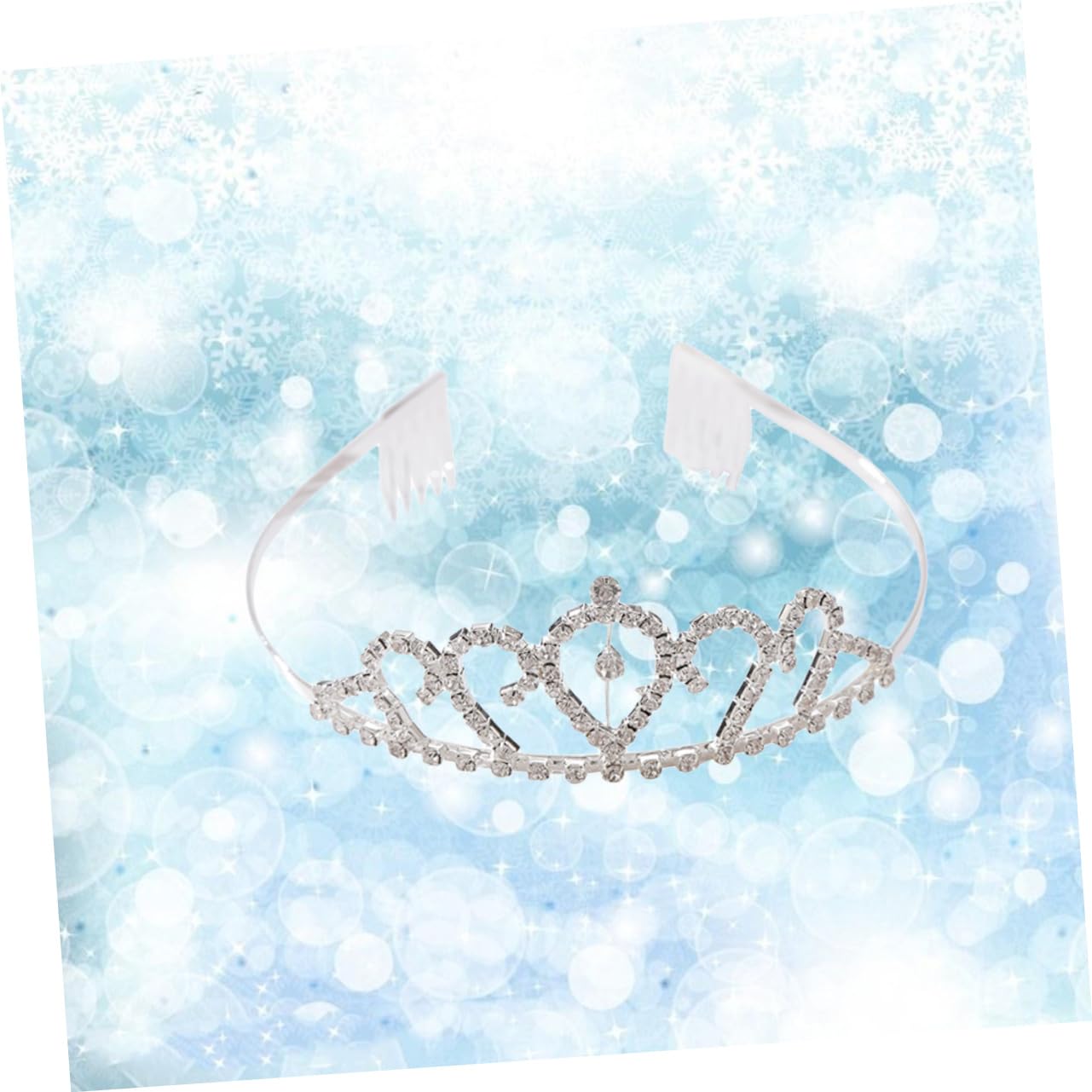 Beavorty 3-Piece Hair Accessories Set for Girls & Women - Rhinestone Hair Jewels, Tiara, Headband & Child Crown - Perfect for Weddings, Parties, Prom & Special Occasions