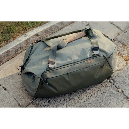 Peak Design 80L Travel Duffel Bag - Waterproof Carry-On Duffel for Camping, Hiking & Air Travel - Black (Perfect for Outdoor Adventures & Weekend Getaways)