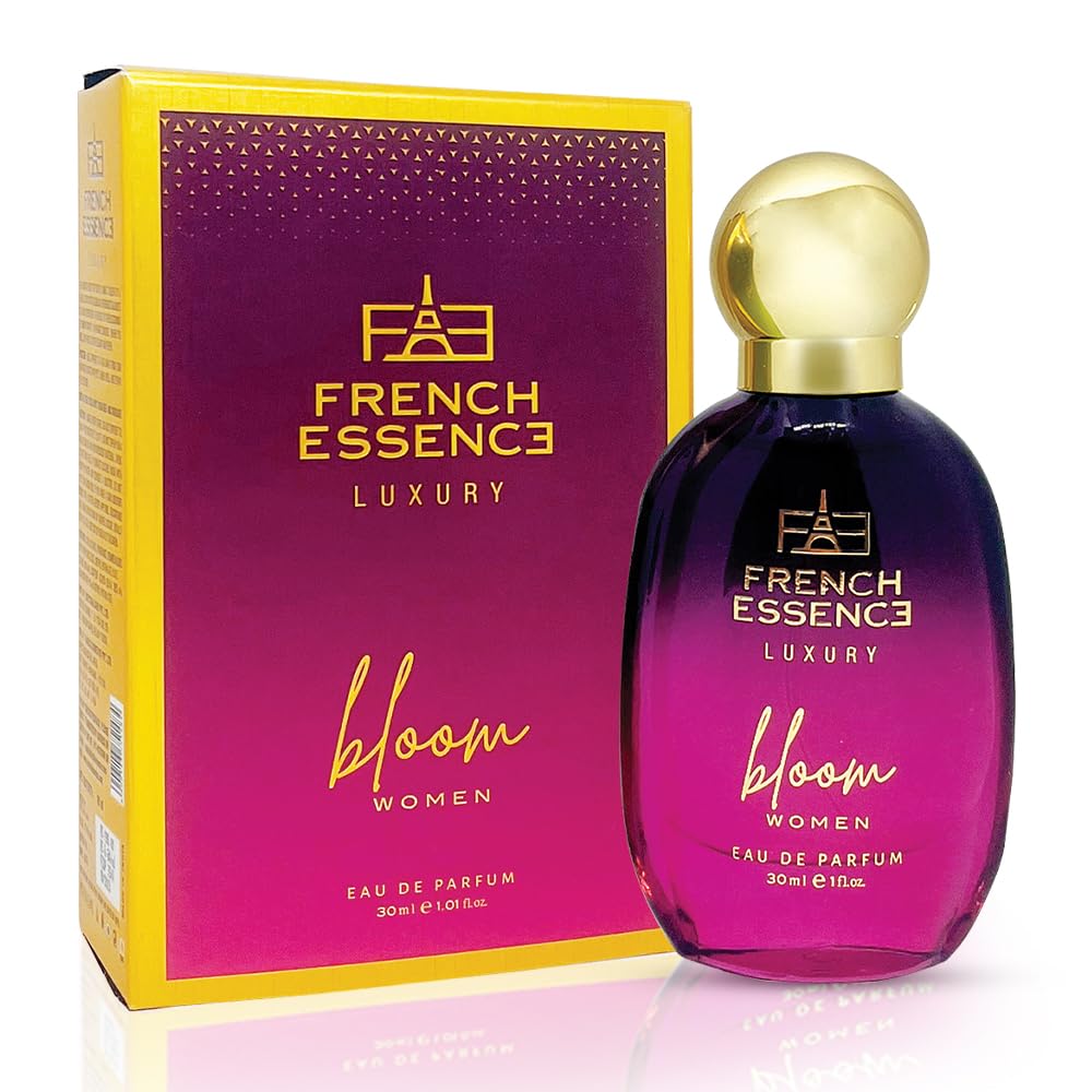French Essence Luxury Bloom Perfume for Women 30ml | Long Lasting Floral Fragrance | Premium Eau De Parfum Gift Set (Pack of 2) | Perfect for Date Night, Office & Special Occasions