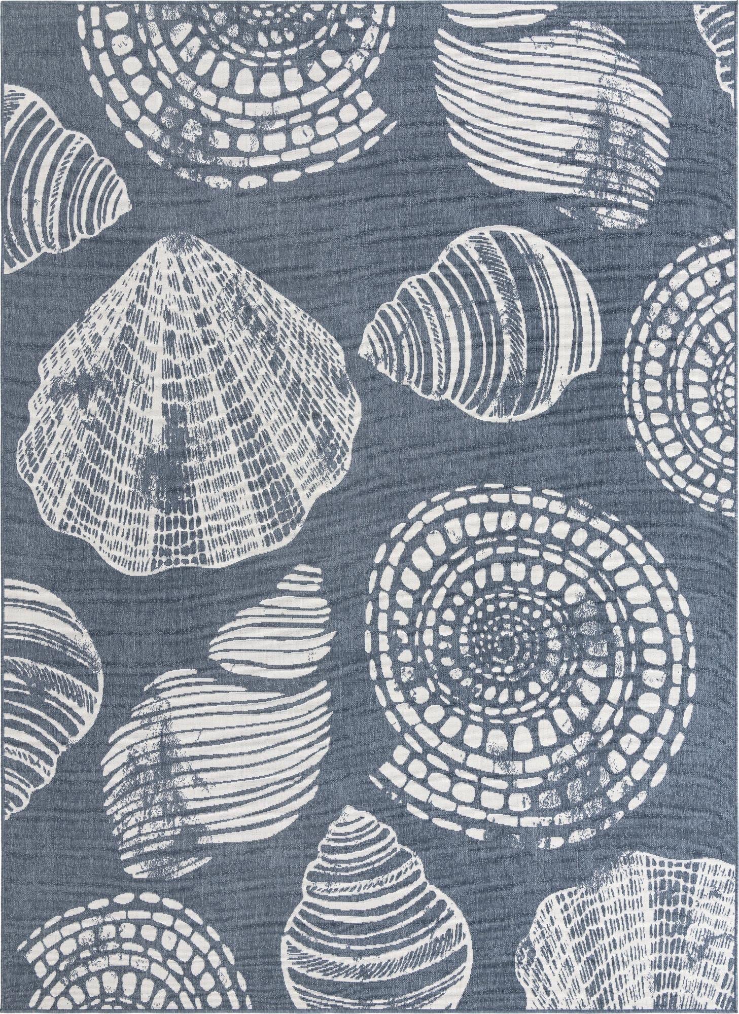 Unique Loom Outdoor Coastal Collection Area Rug - Bodrum (9'x12'2