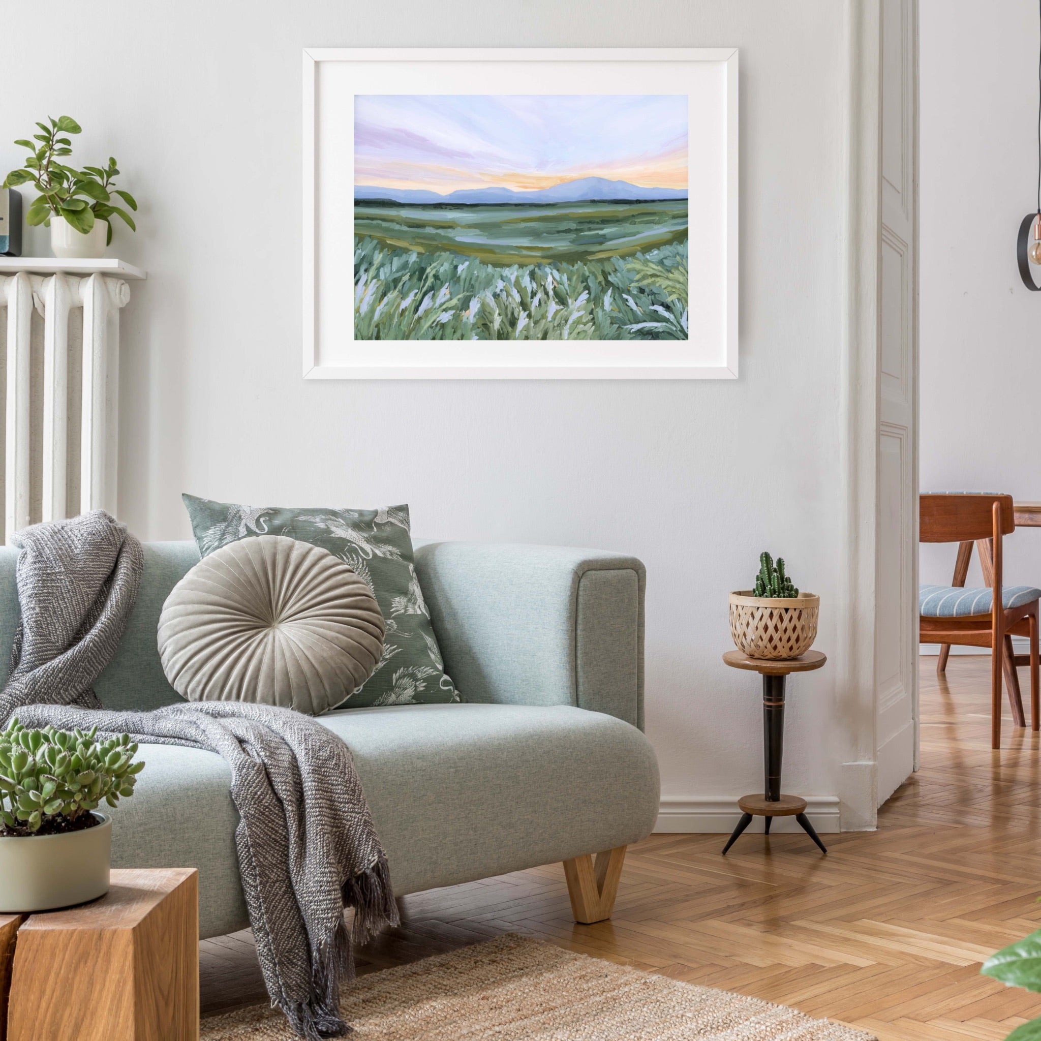 Walk With Me Art Print - Inspirational Wall Decor for Home, Office & Gifts | Perfect for Living Room, Bedroom & Nursery