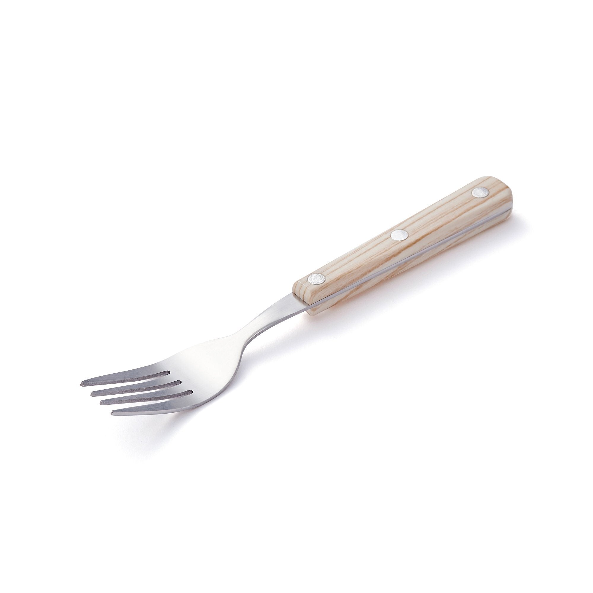 10-Piece Wood Pattern White Cutlery Set - Elegant Flatware for Dining, Parties, and Home Decor