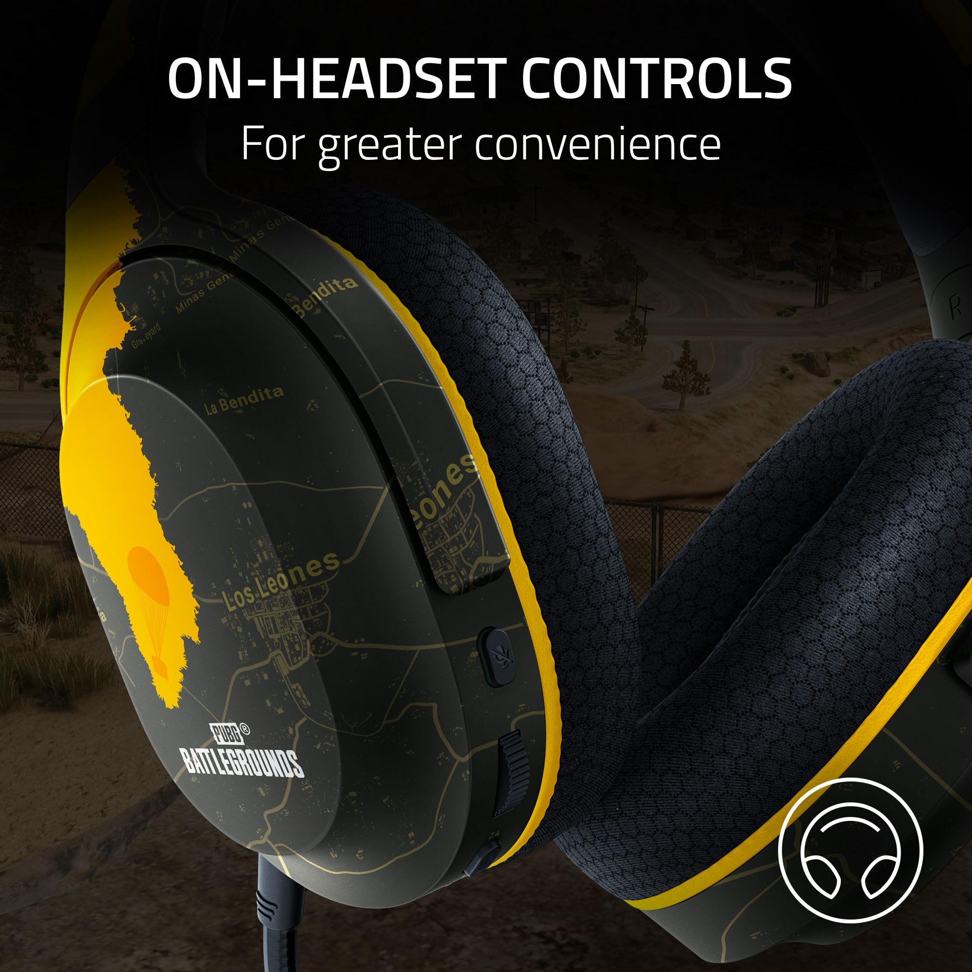 Razer Barracuda X Wireless Gaming Headset - Multi-Platform Headphones for PC, PS5, Switch & Mobile | SmartSwitch Dual Wireless, 50H Battery, USB-C Charging | PUBG Edition with Noise-Cancelling Mic | Perfect for Esports, Streaming & Online Meetings